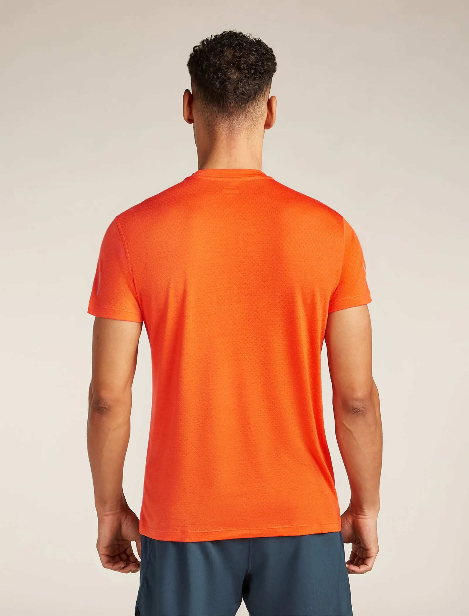Men's Merino Blend 125 Cool-Lite™ Speed Short Sleeve Quarter Zip Top sold by Icebreaker product image thumbnail 2
