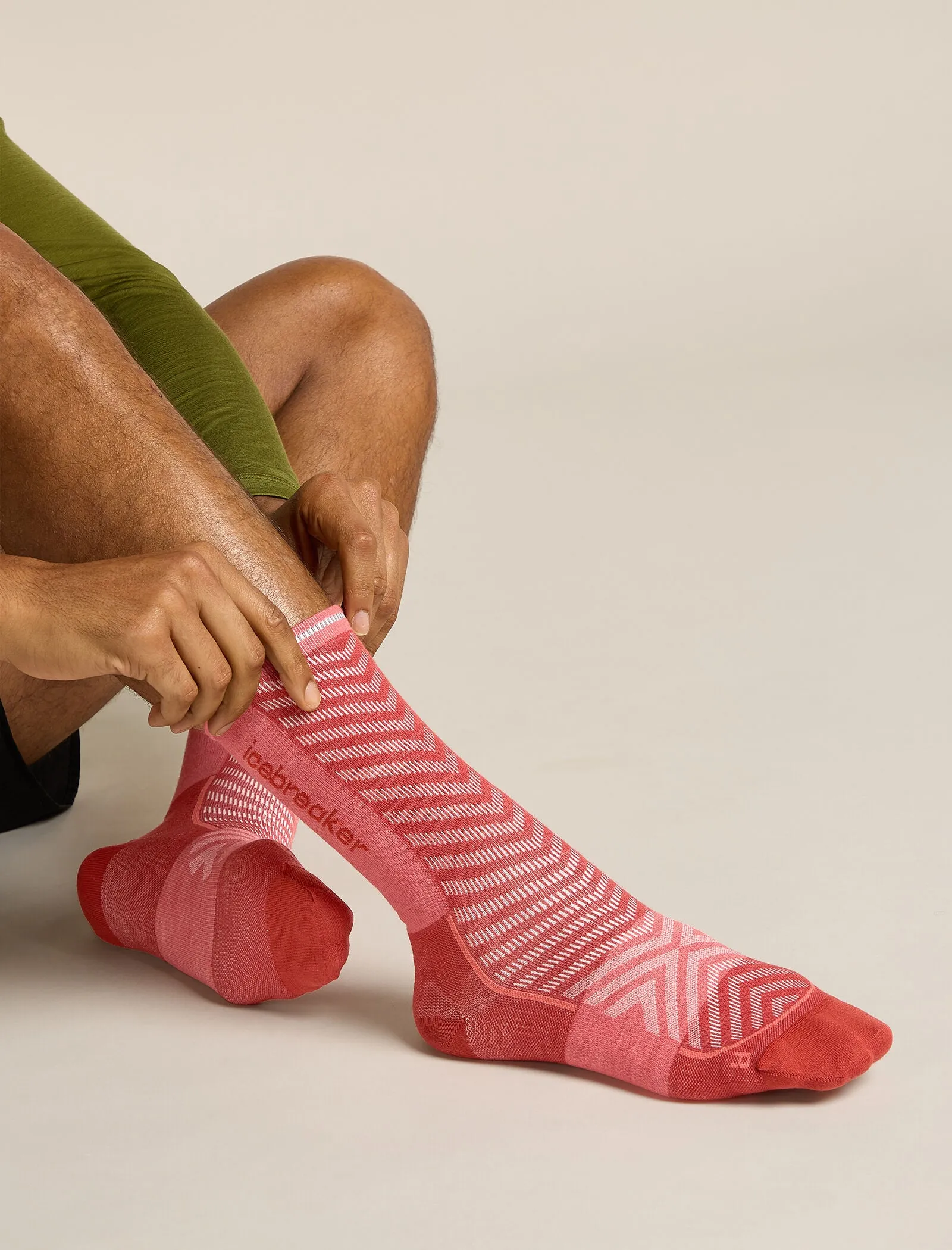 Men's Merino Blend Run+ Ultralight Crew Socks sold by Icebreaker product image thumbnail 2