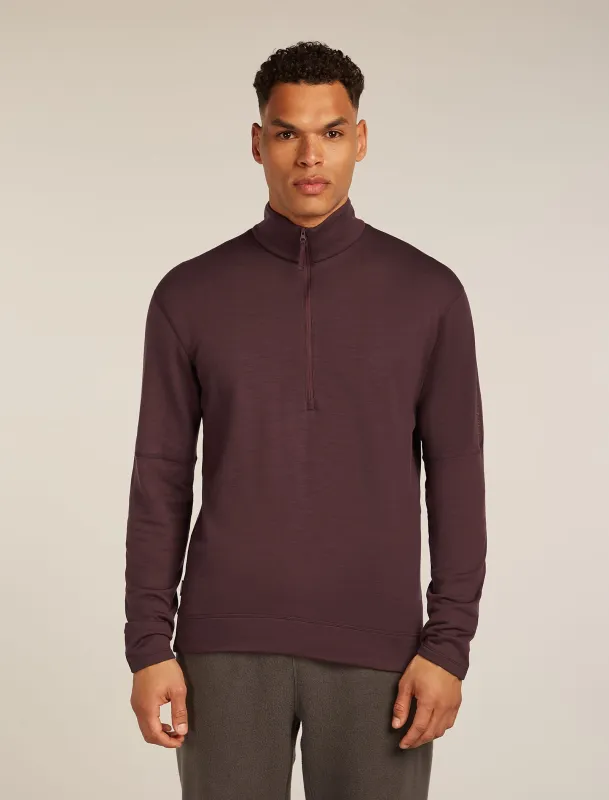 Men's Merino 360 Realfleece™ Elemental Long Sleeve Half Zip Top sold by Icebreaker
