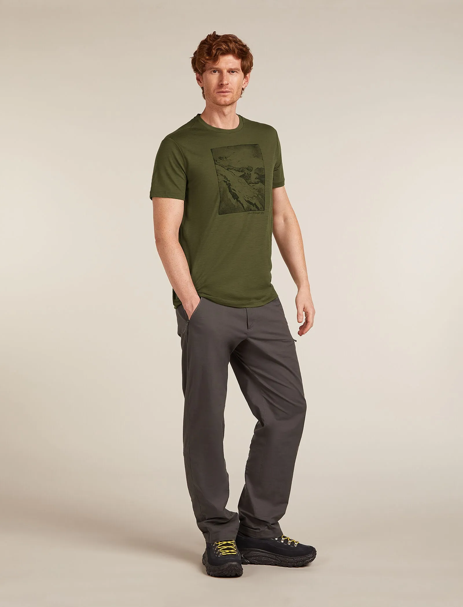 Men's Merino 150 Tech Lite Short Sleeve T-Shirt Summit sold by Icebreaker product image thumbnail 3