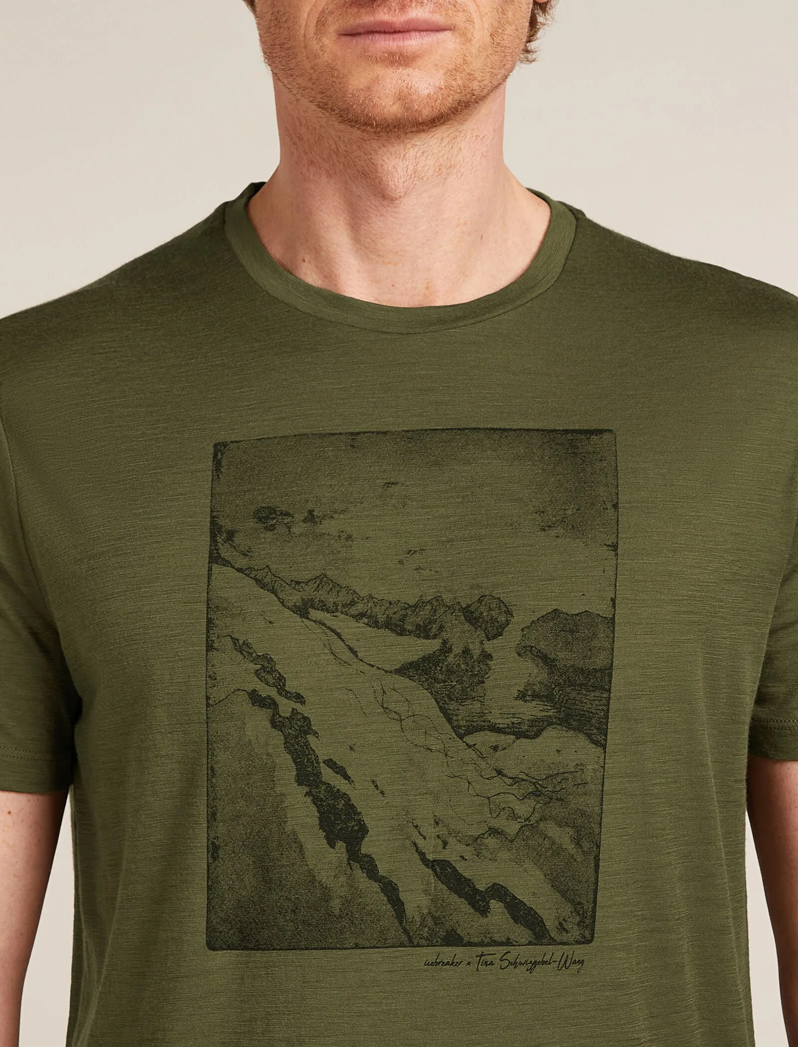 Men's Merino 150 Tech Lite Short Sleeve T-Shirt Summit sold by Icebreaker product image thumbnail 5