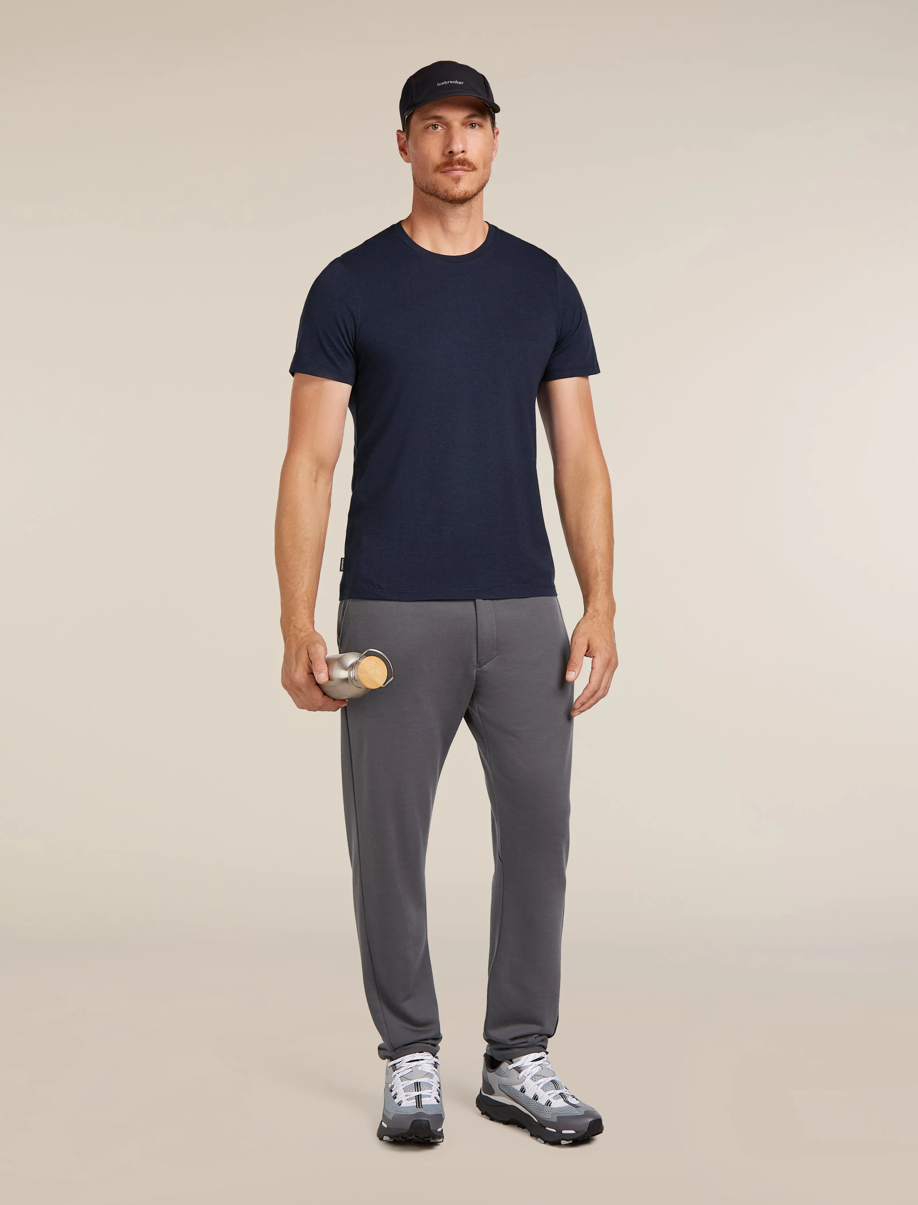 Men's Central Classic Short Sleeve T-Shirt sold by Icebreaker product image thumbnail 4