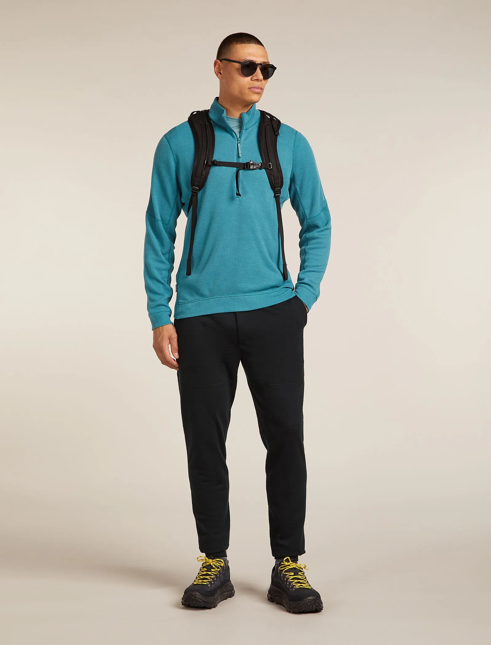 Men's Merino 260 Waffle Knit Wander Long Sleeve Half Zip sold by Icebreaker product image thumbnail 4