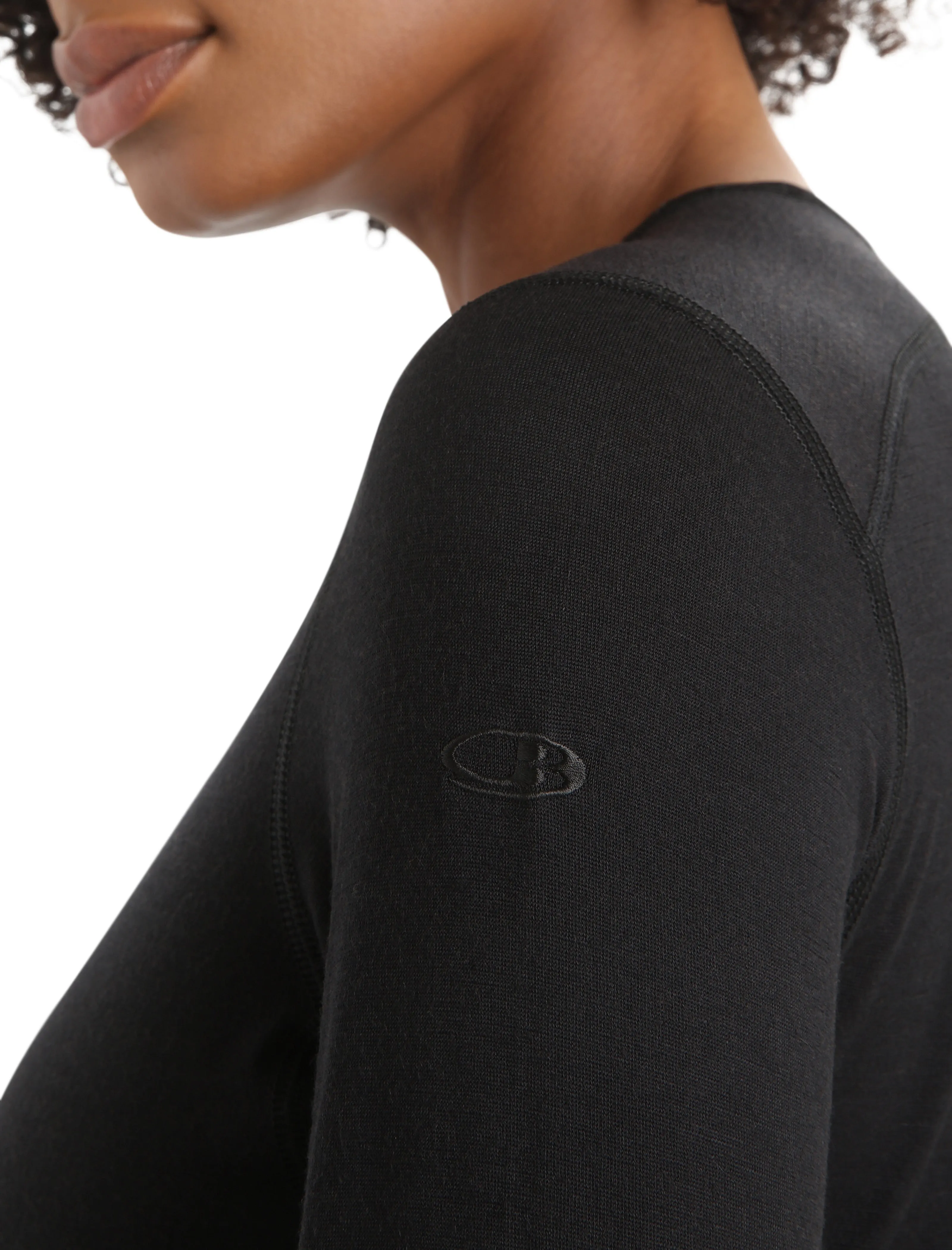 Women's Merino 200 Oasis Long Sleeve Crewe Thermal Top sold by Icebreaker product image thumbnail 5