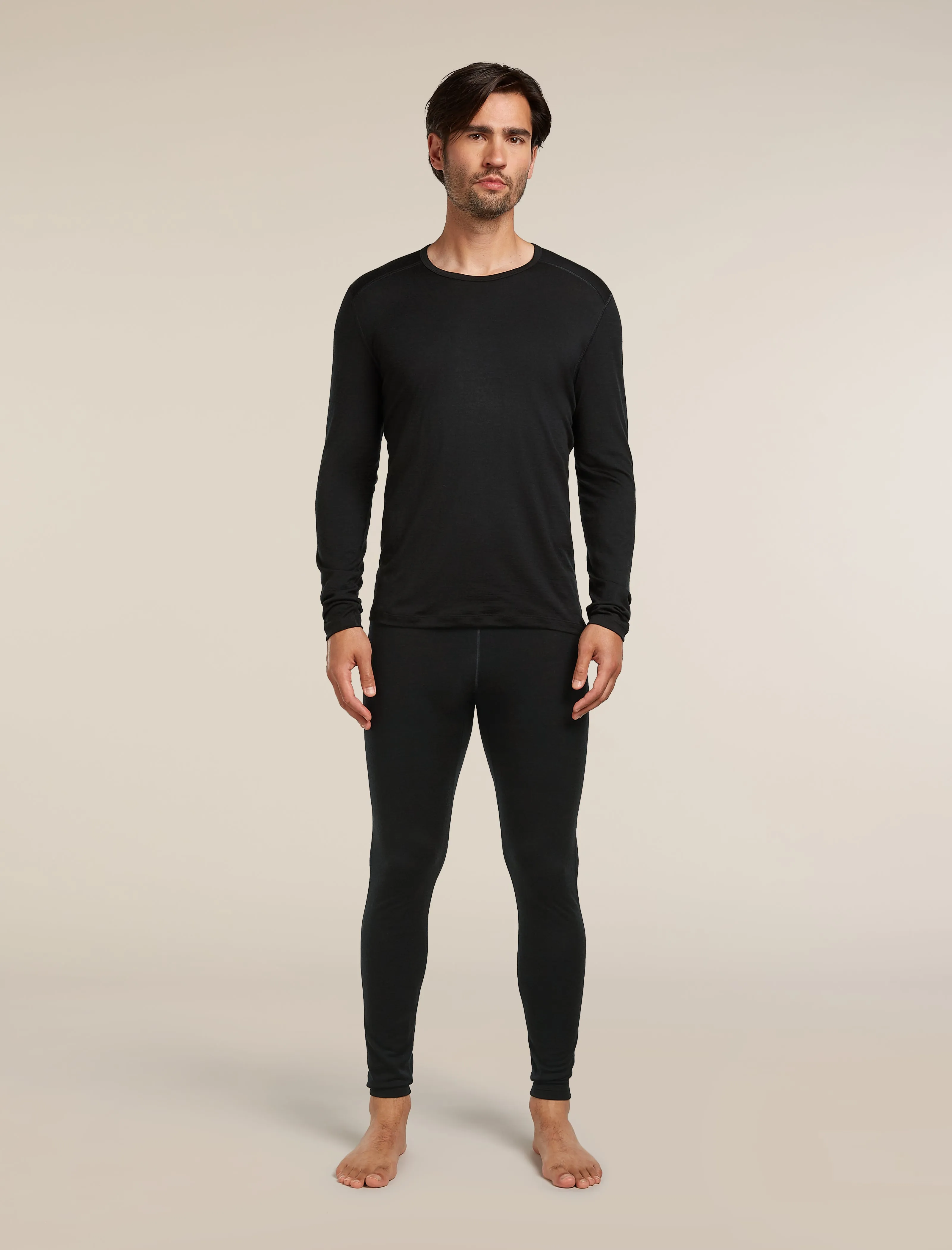 Men's Merino 200 Oasis Long Sleeve Crewe Thermal Top sold by Icebreaker product image thumbnail 3