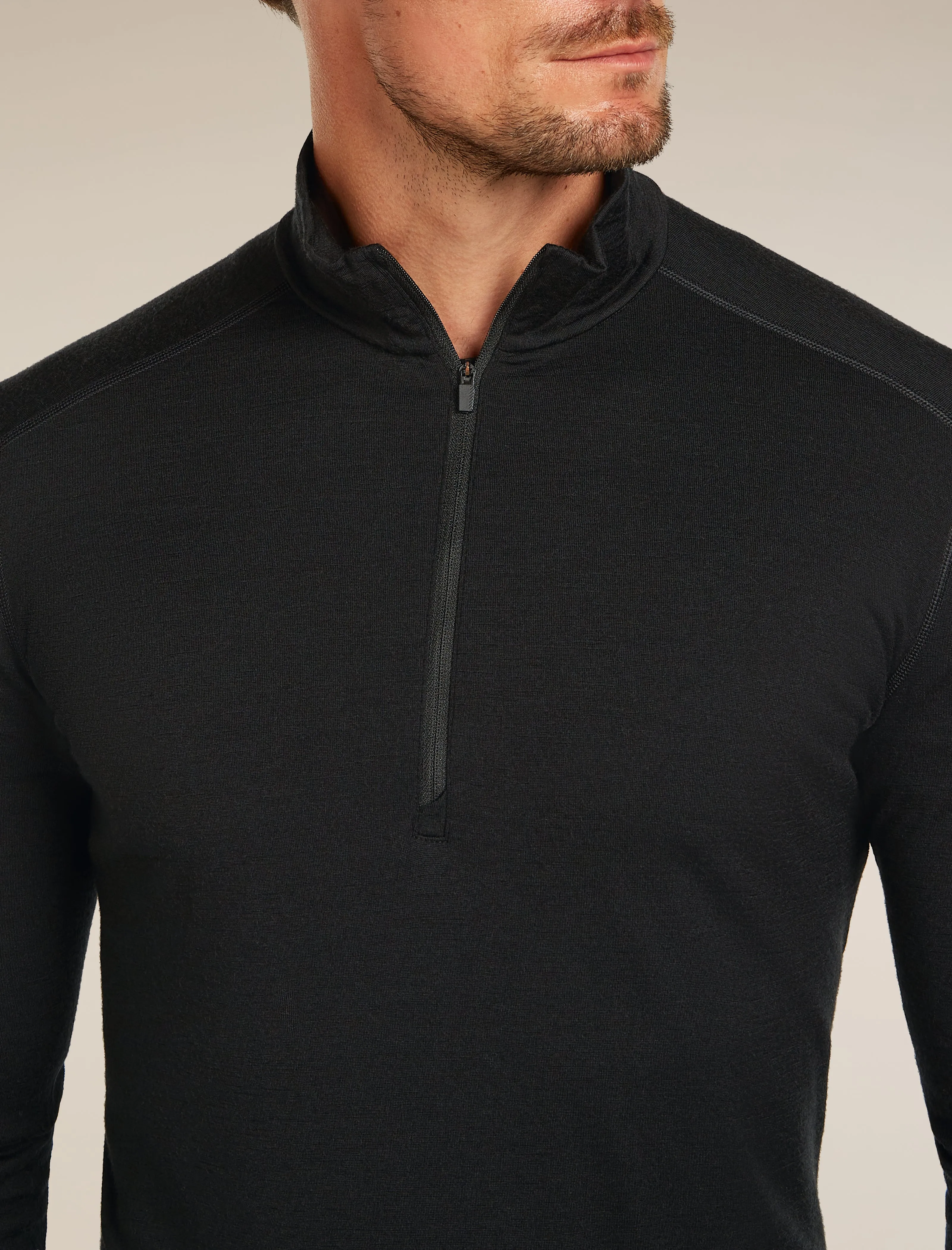 Men's Merino 200 Oasis Long Sleeve Half Zip Thermal Top sold by Icebreaker product image thumbnail 5