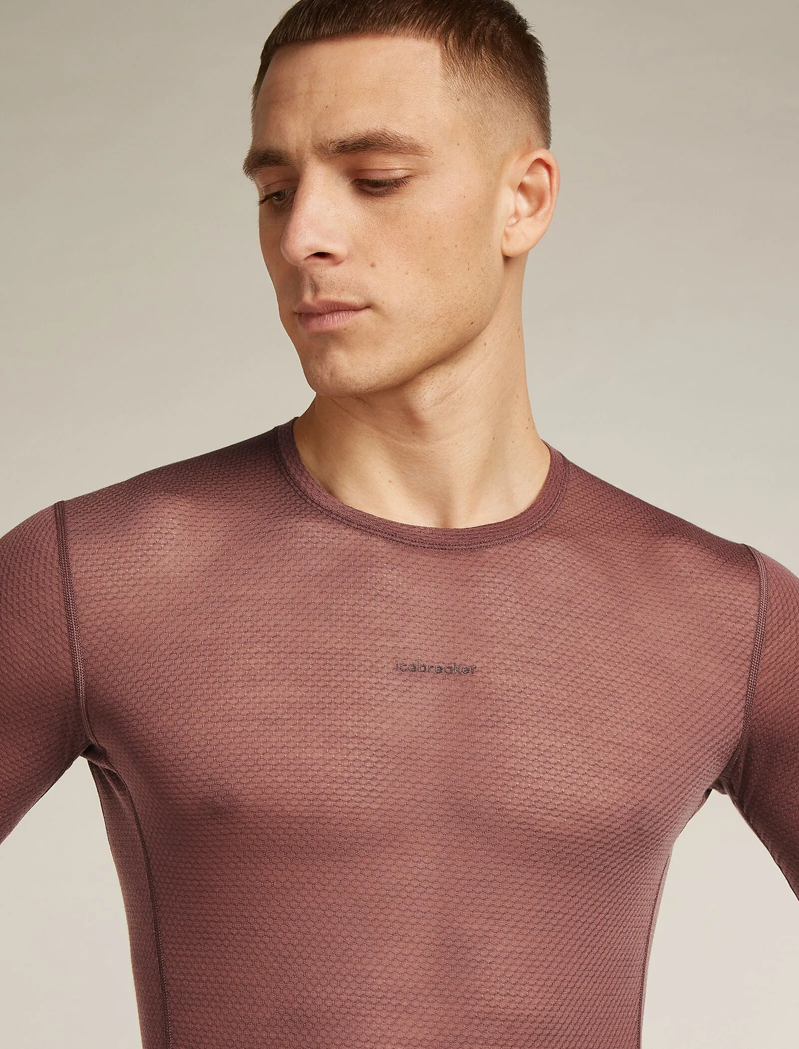 Merino Blend 75 Cool-Lite™ Featherlight™ Long Sleeve Crewe Thermal Top sold by Icebreaker product image thumbnail 5