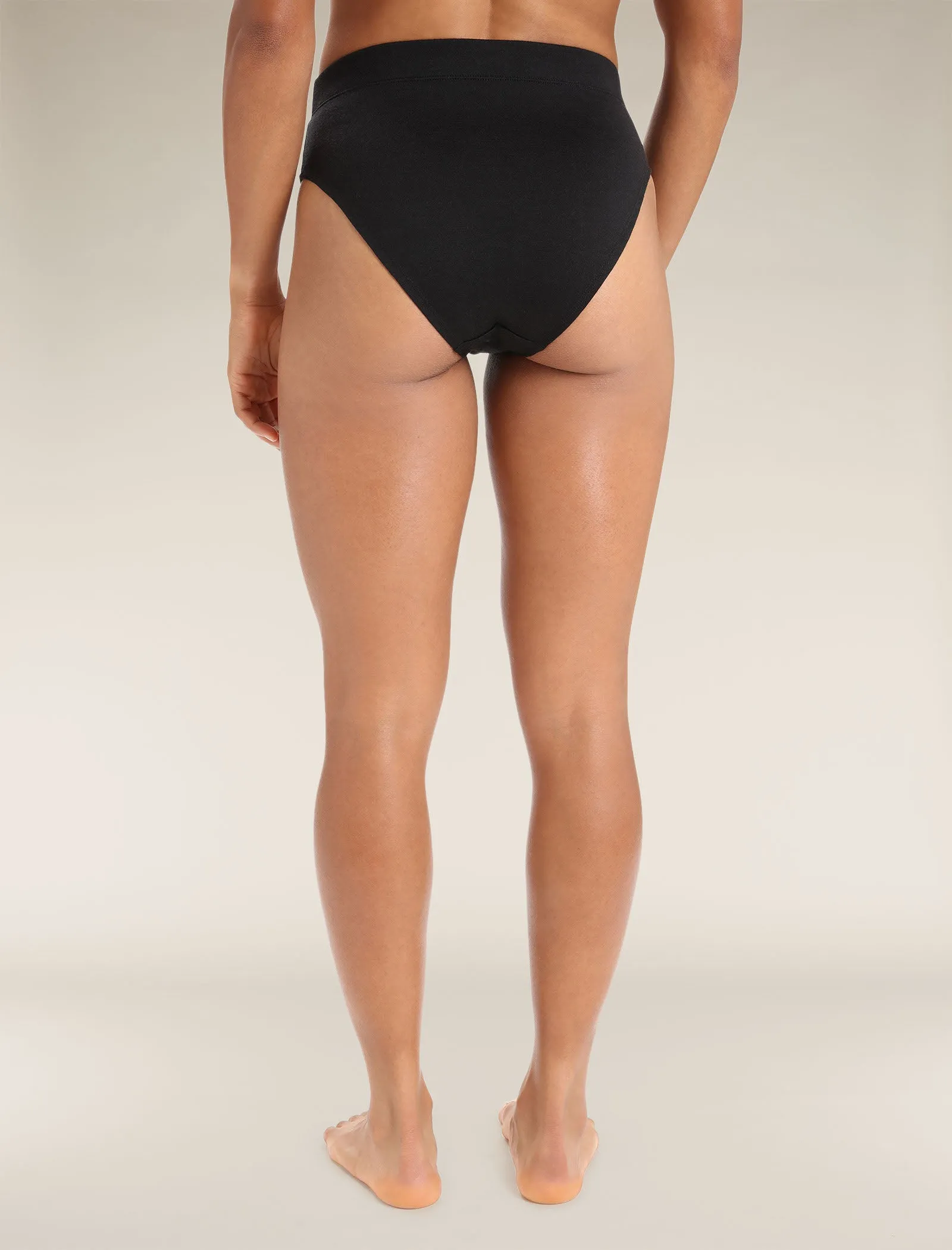 Women's Queens High Cut Brief sold by Icebreaker product image thumbnail 2