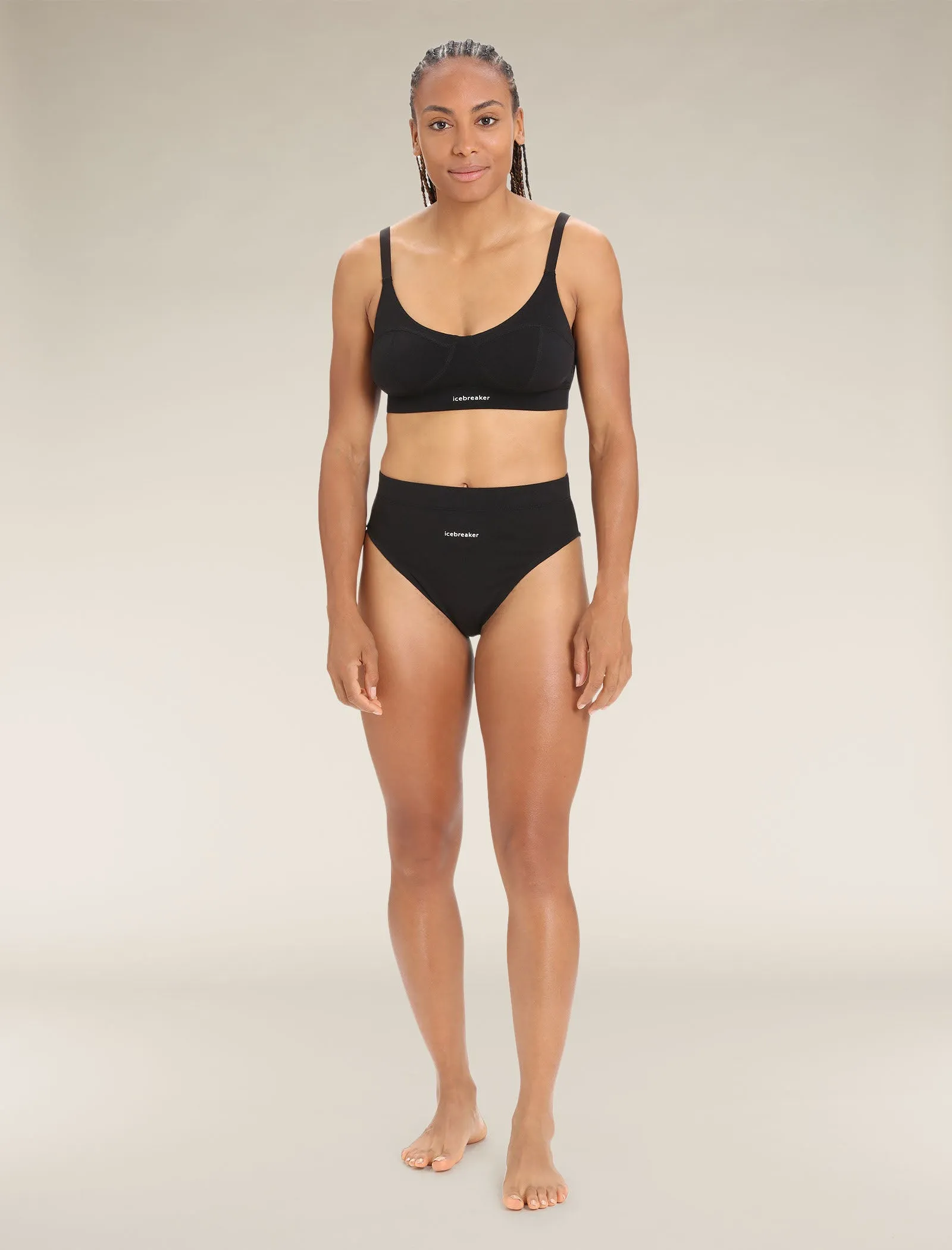 Women's Queens High Cut Brief sold by Icebreaker product image thumbnail 3