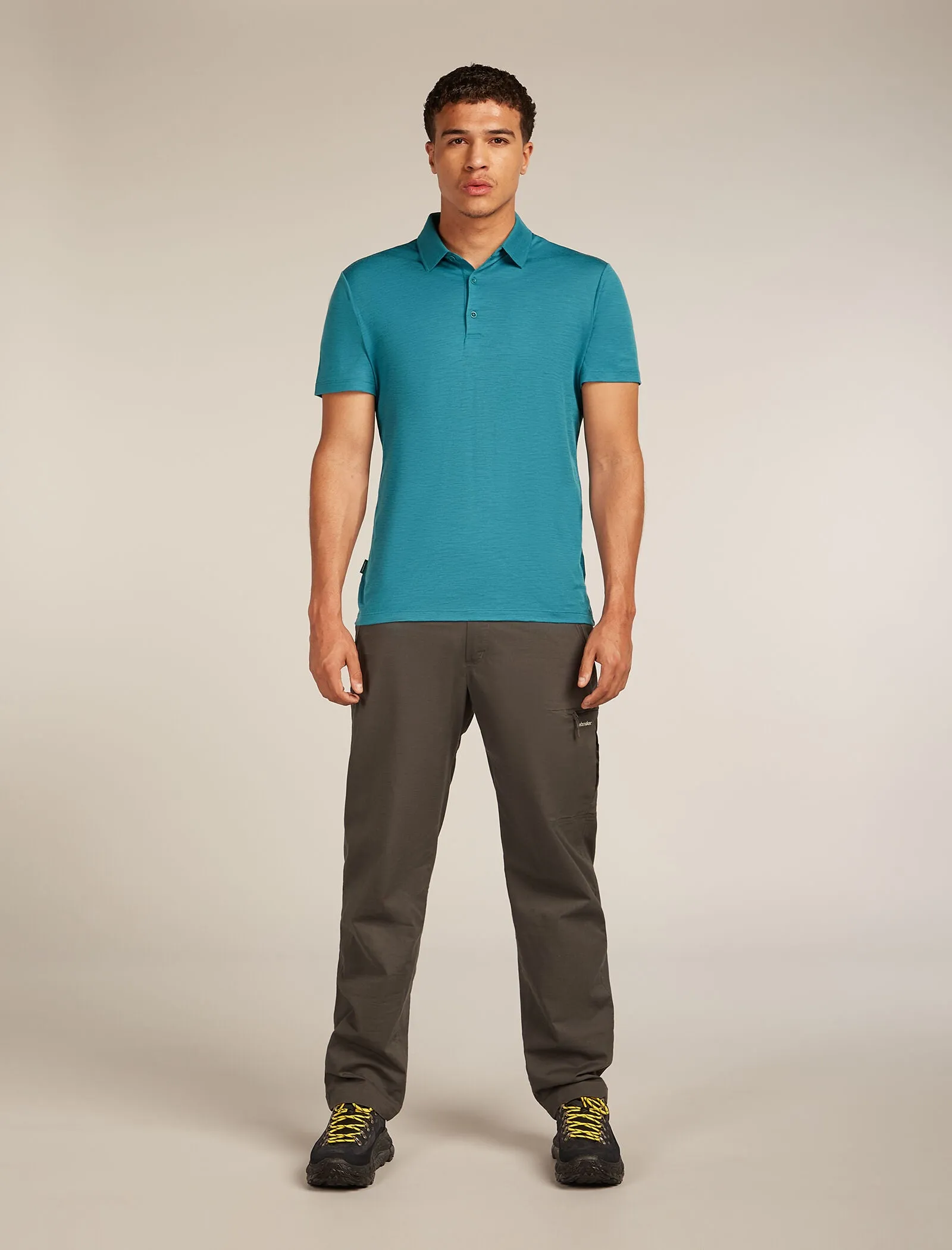 Men's Merino 150 Tech Lite Short Sleeve Polo sold by Icebreaker product image thumbnail 3