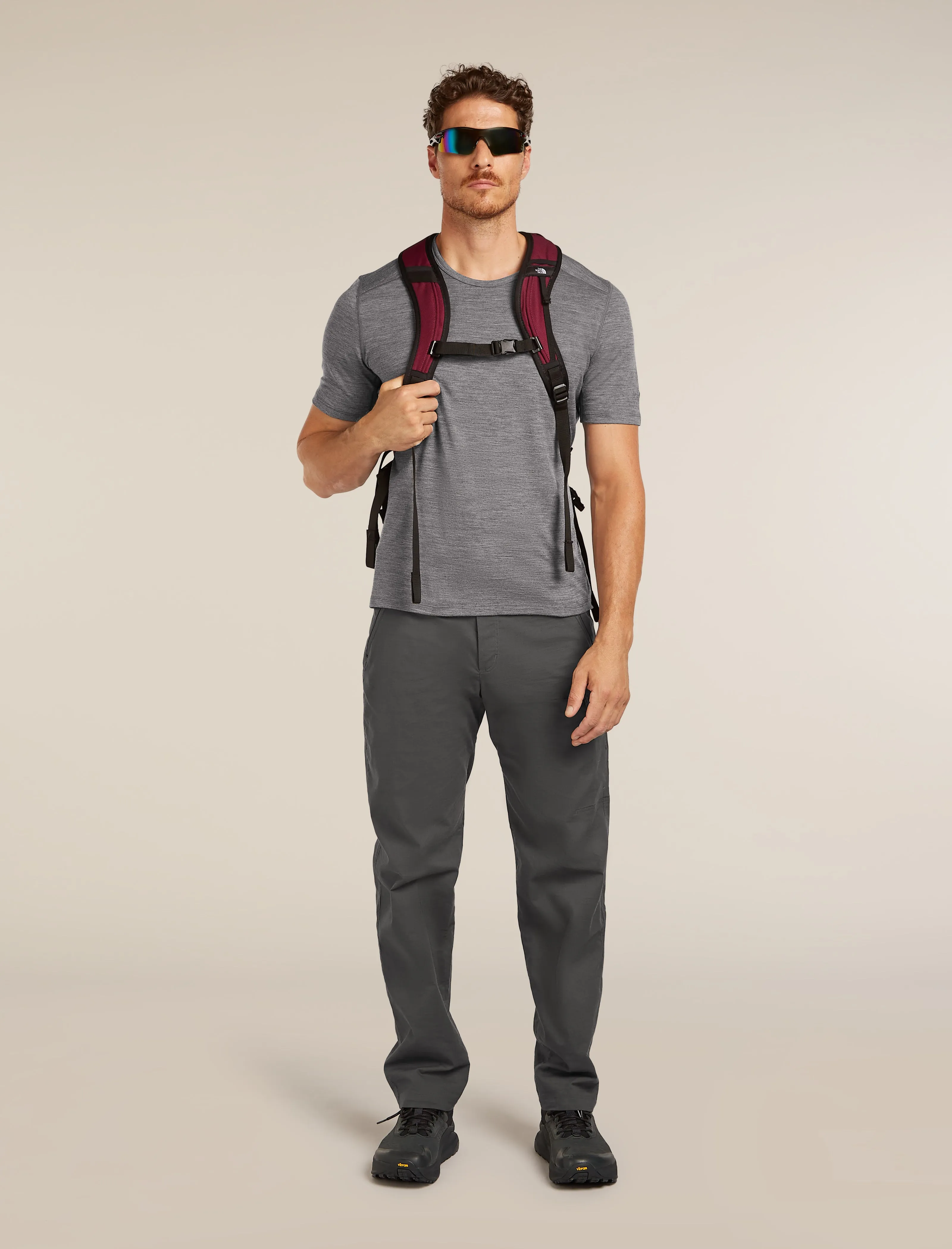 Men's Merino 200 Oasis Short Sleeve Crewe Thermal Top sold by Icebreaker product image thumbnail 4