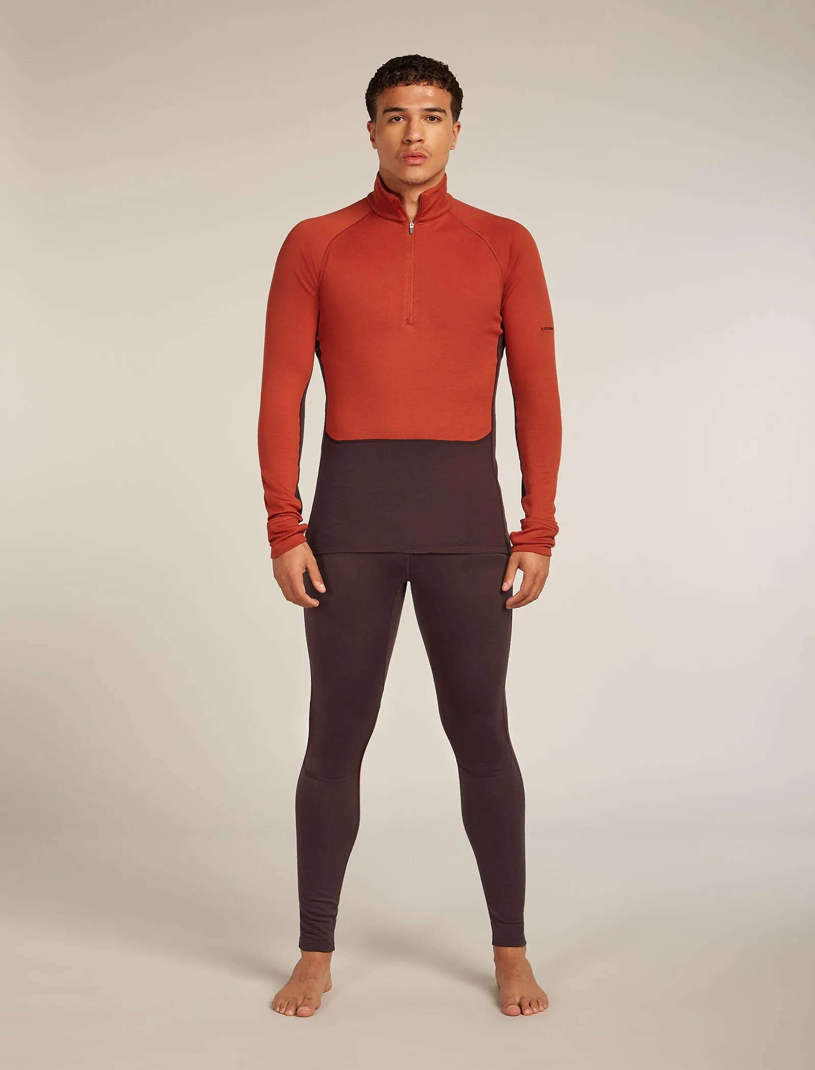 Men's Merino 260 ZoneKnit™ Long Sleeve Half Zip Thermal Top sold by Icebreaker product image thumbnail 3