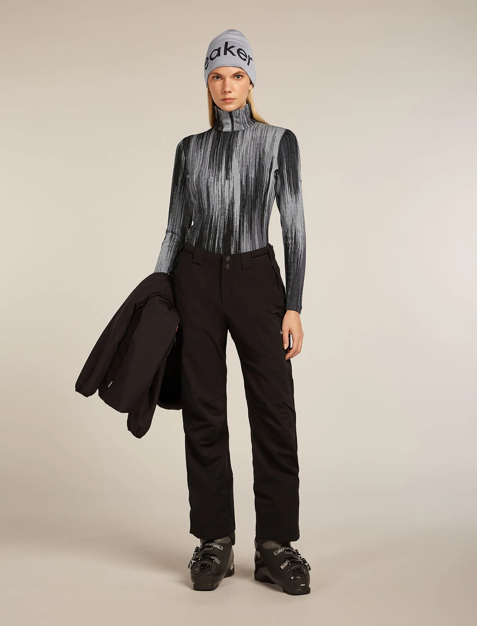 Women's Merino 260 Tech Vertex Long Sleeve Half Zip Thermal Top Peak sold by Icebreaker product image thumbnail 4