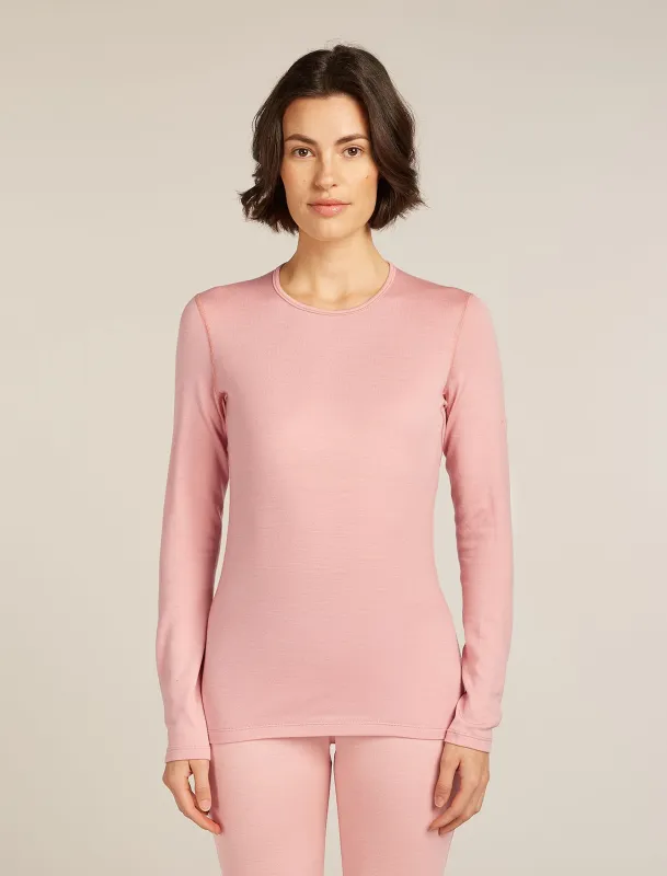 Women's Merino 260 Tech Long Sleeve Crewe Thermal Top sold by Icebreaker