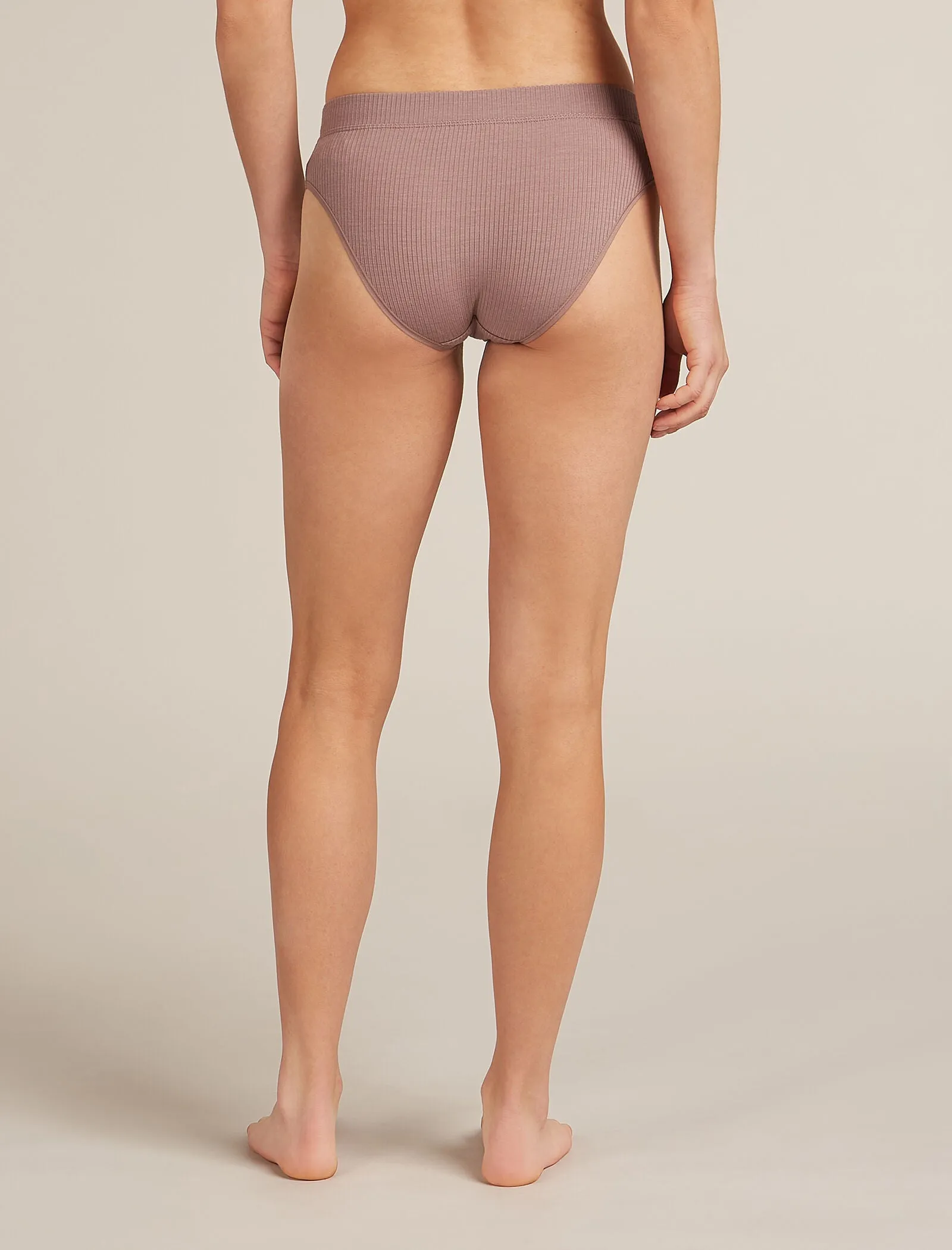 Women's Merino Blend Rib Lotus Hipster sold by Icebreaker product image thumbnail 2