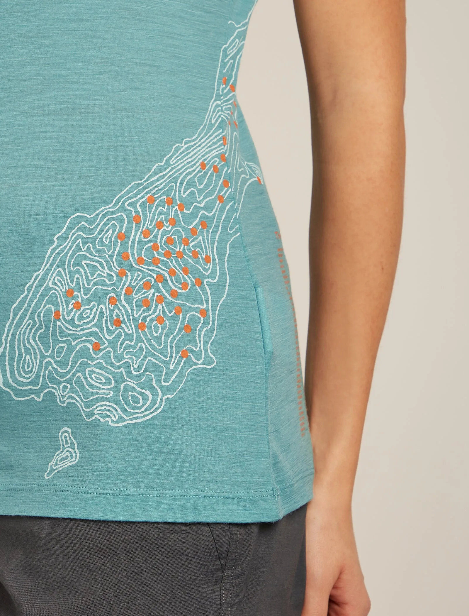 Women's Merino 150 Tech Lite Short Sleeve Scoop T-Shirt 30th Anniversary sold by Icebreaker product image thumbnail 5