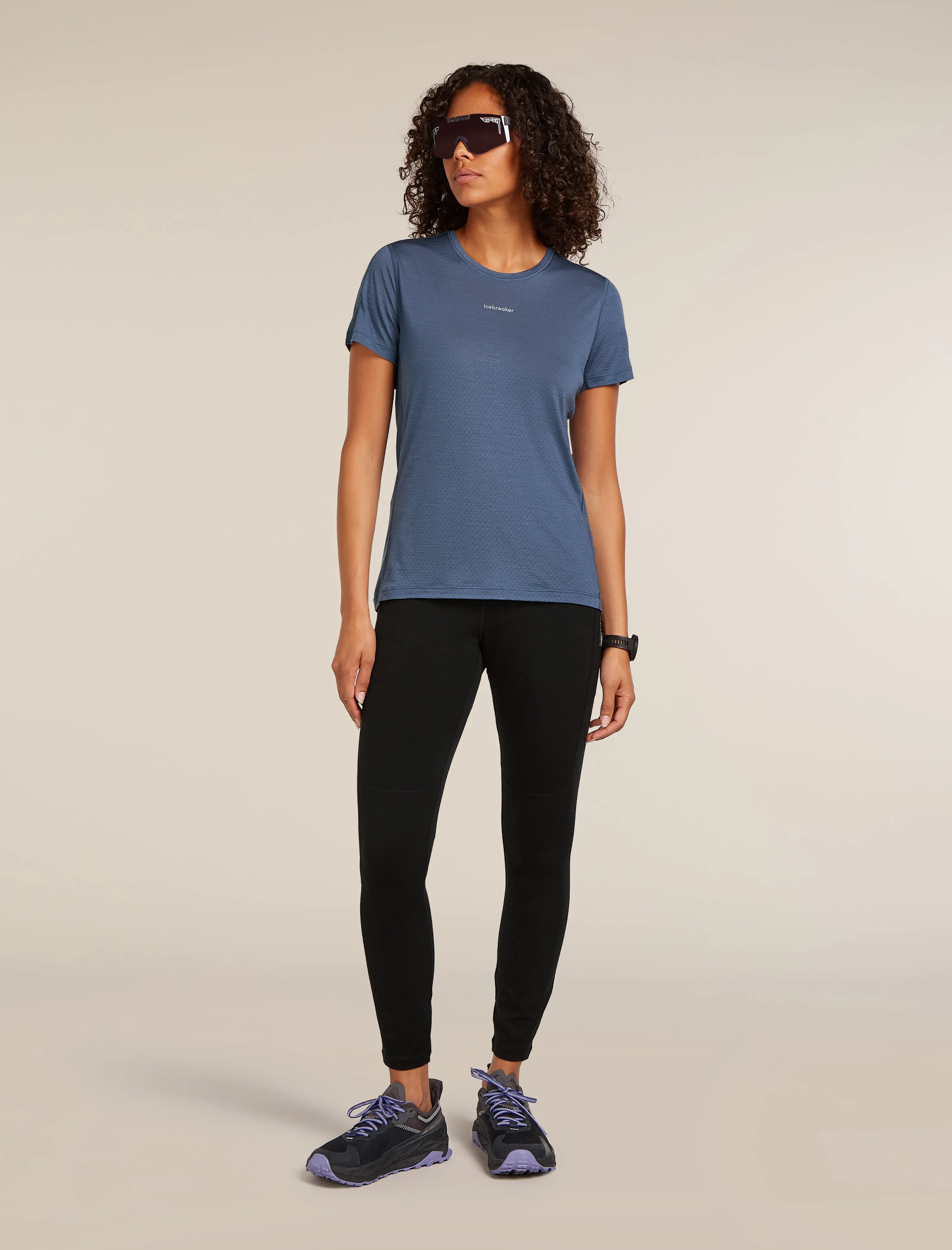 Women's Merino Blend 125 Cool-Lite™ Speed Short Sleeve T-Shirt sold by Icebreaker product image thumbnail 4