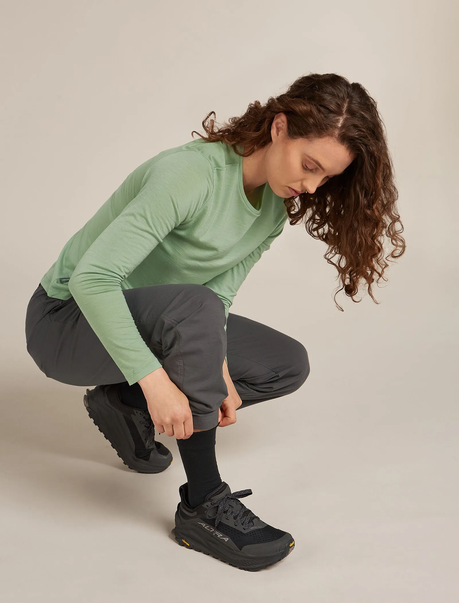 Women's Merino Hike+ Liner Crew Socks sold by Icebreaker