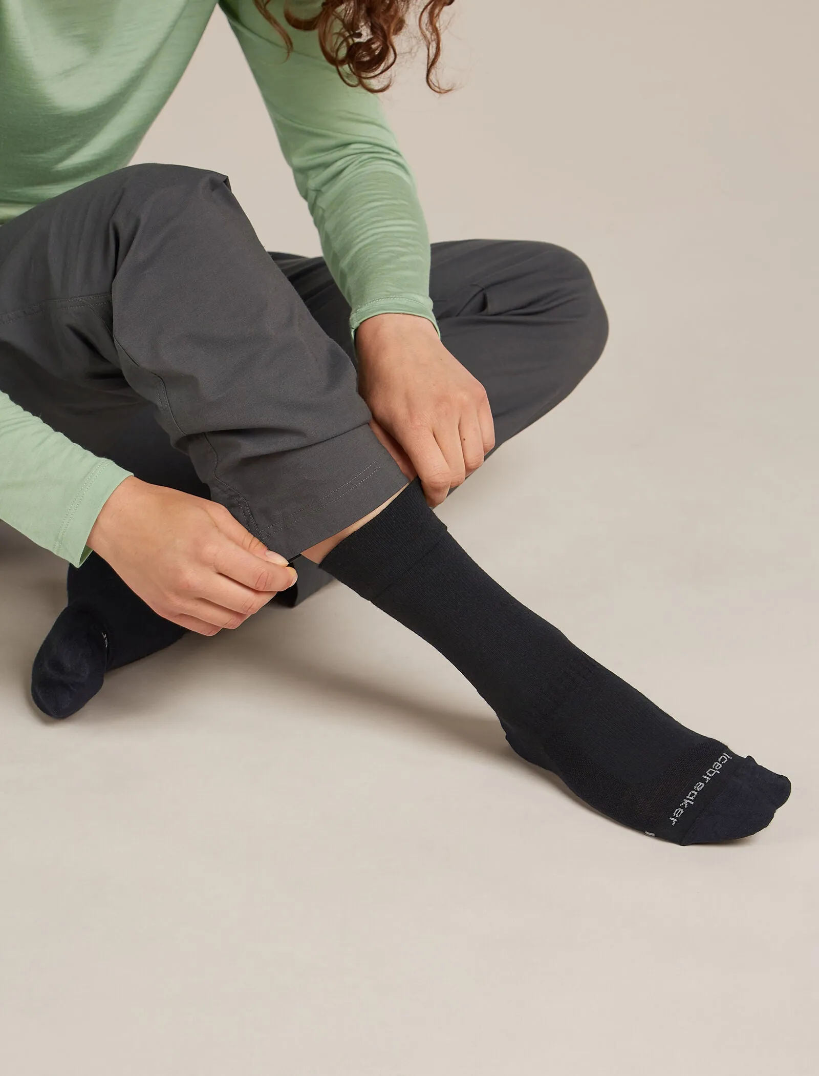 Women's Merino Hike+ Liner Crew Socks sold by Icebreaker product image thumbnail 2
