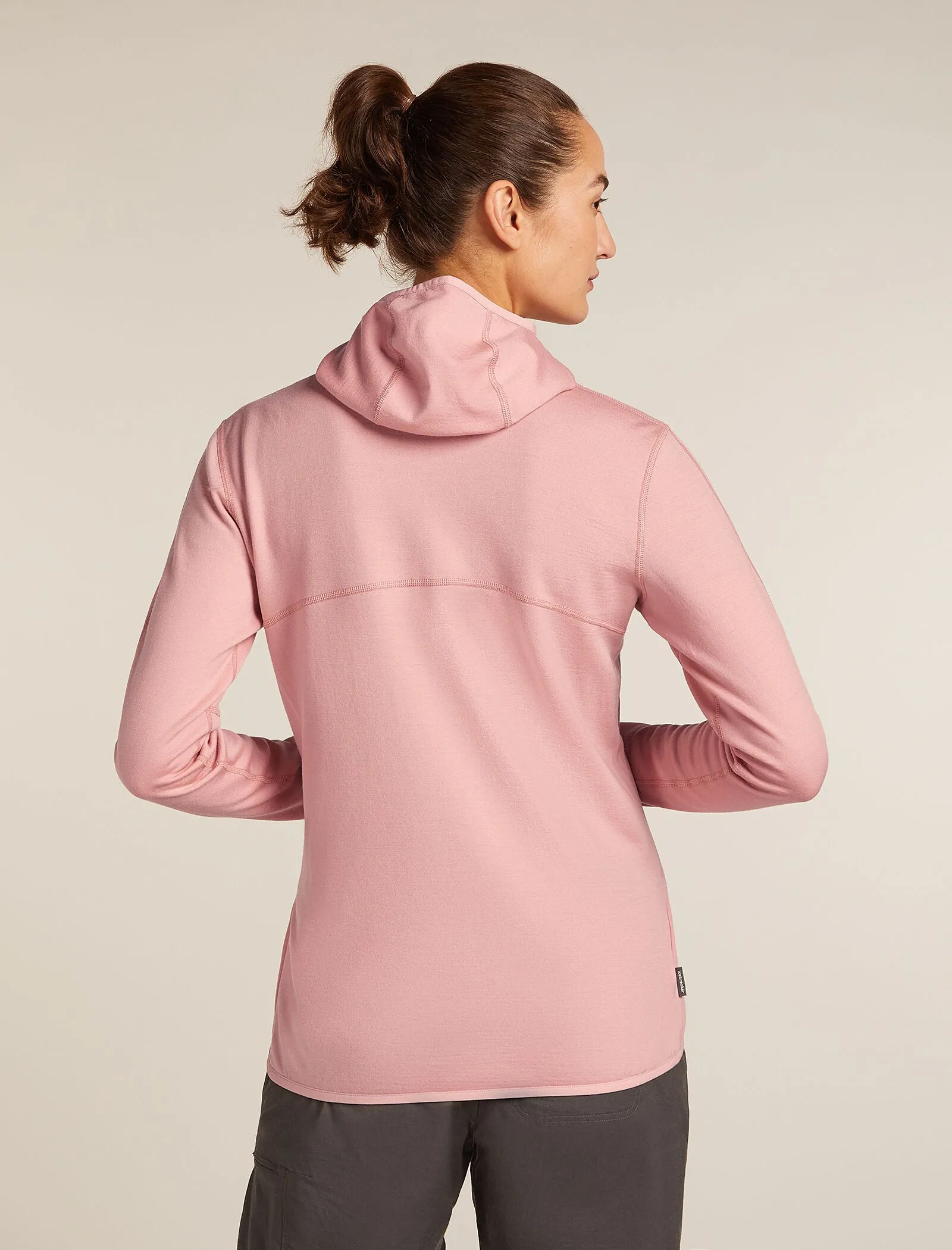Women's Merino 560 Realfleece™ Elemental Long Sleeve Zip Hoodie sold by Icebreaker product image thumbnail 2