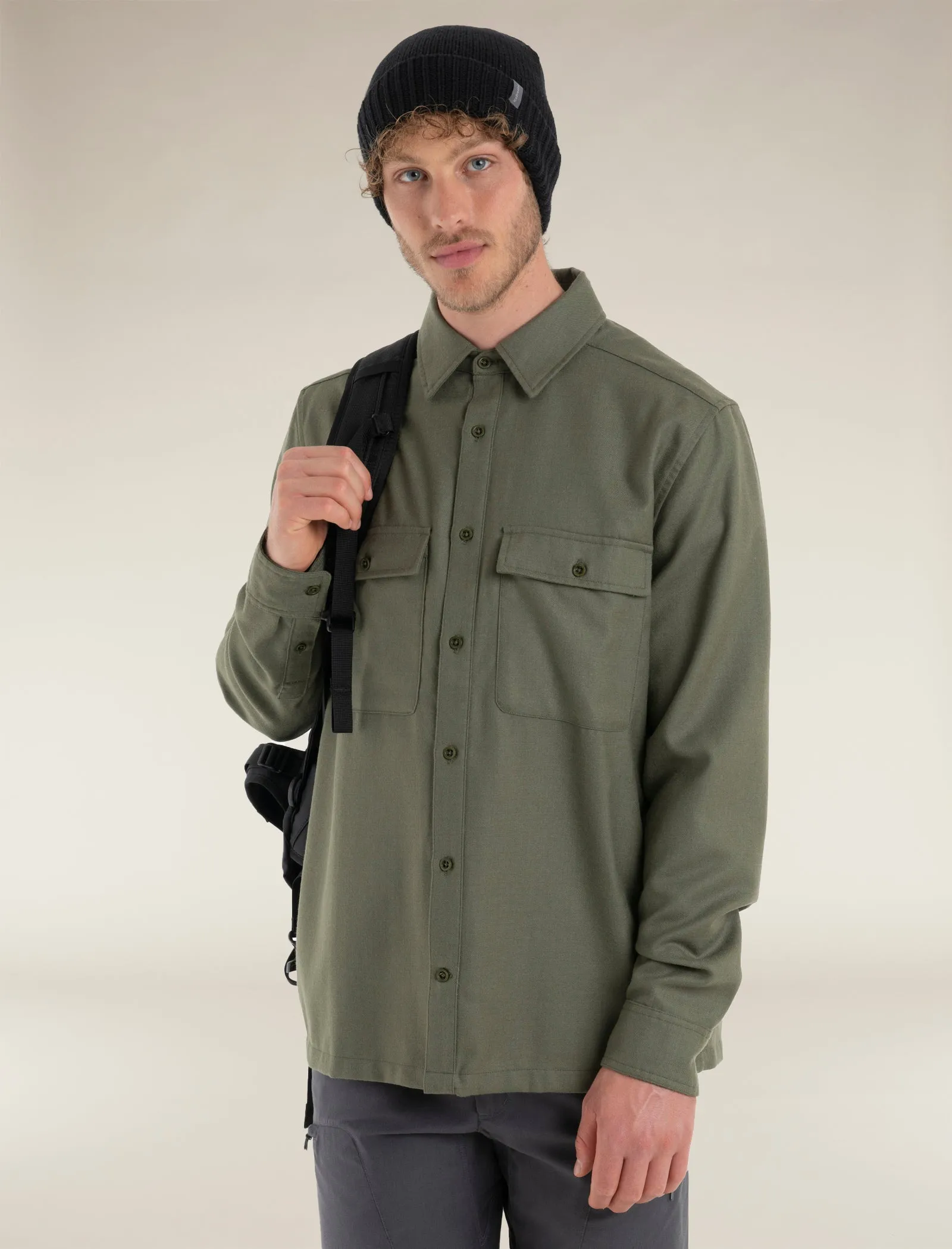 Men's Merino 200 Dawnder Long Sleeve Flannel Shirt sold by Icebreaker product image thumbnail 5