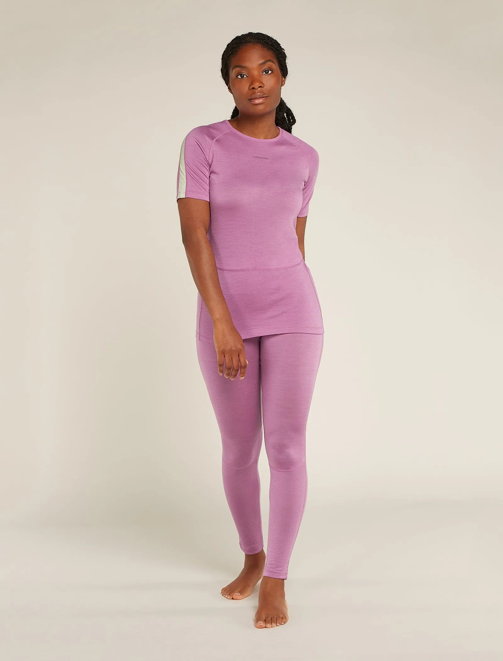 Women's 125 ZoneKnit™ Short Sleeve Crewe Thermal Top sold by Icebreaker product image thumbnail 3