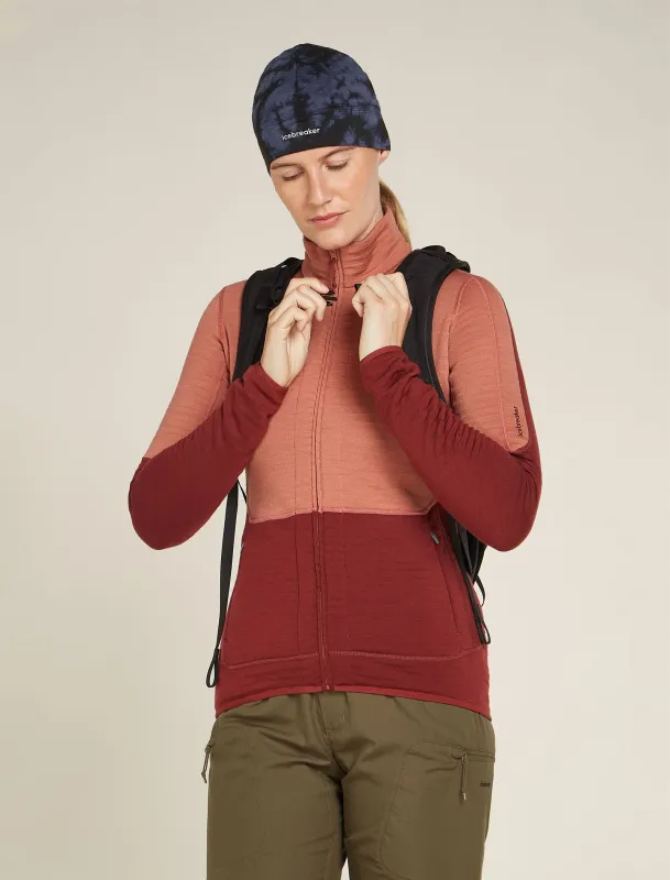 Unisex Merino 200 Oasis Beanie Cloud Dye sold by Icebreaker