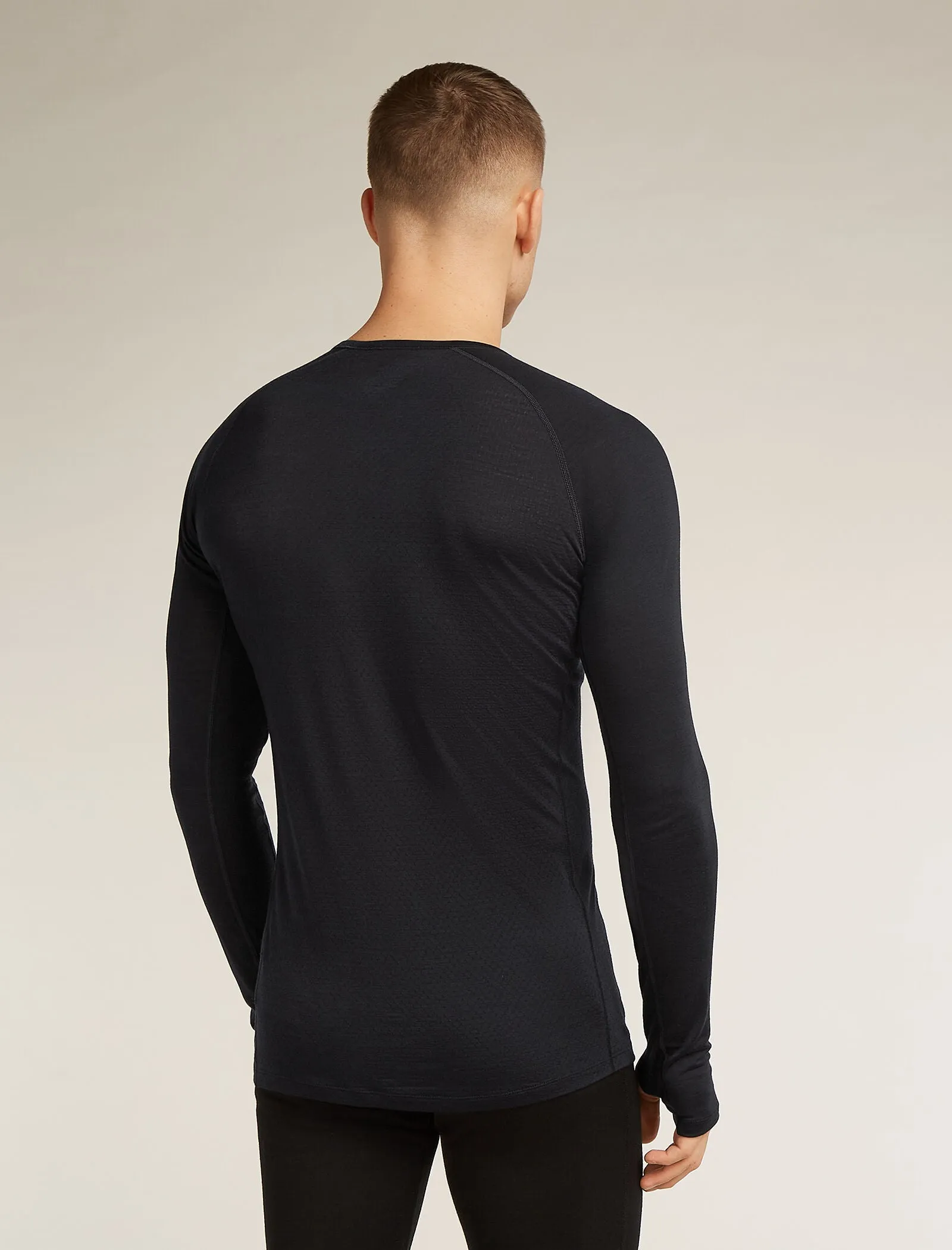 Men's Merino Blend 125 ZoneKnit™ Long Sleeve Crewe Thermal Top sold by Icebreaker product image thumbnail 2