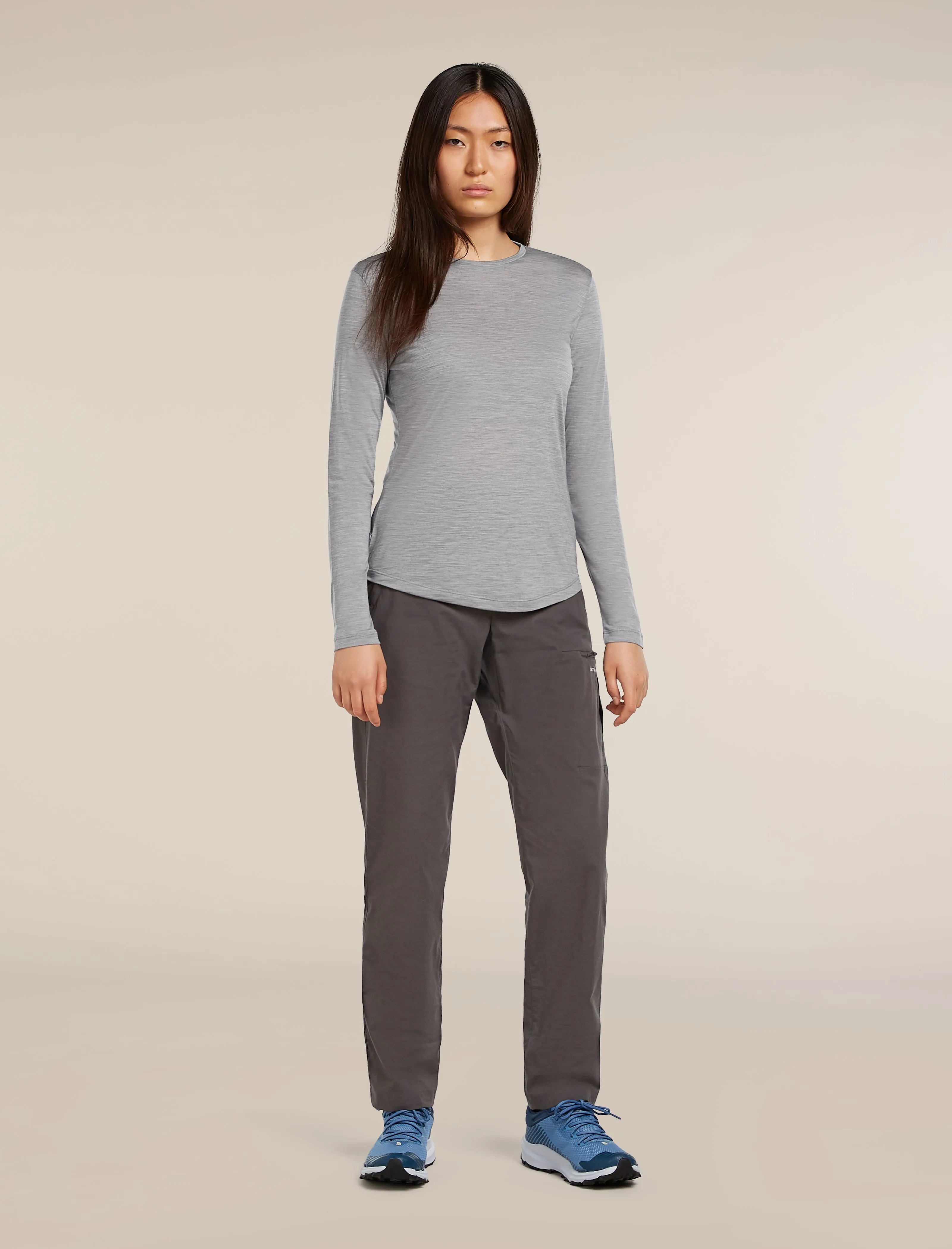 Women's Merino Blend 125 Cool-Lite™ Sphere Long Sleeve T-Shirt sold by Icebreaker product image thumbnail 3