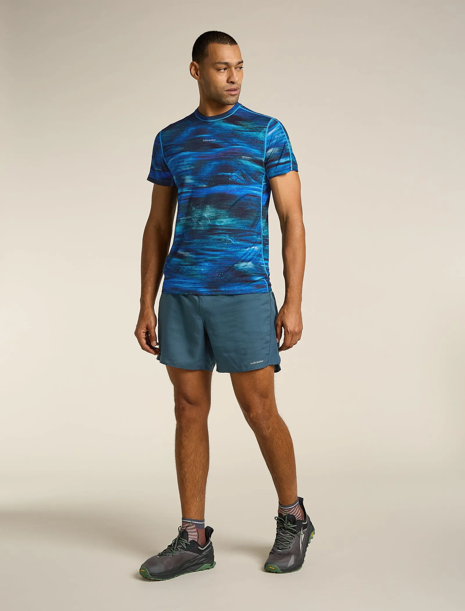 Men's Merino Blend 125 ZoneKnit™ Speed 6" Shorts sold by Icebreaker product image thumbnail 3
