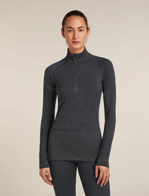 Women's Merino 260 ZoneKnit™ Long Sleeve Half Zip Thermal Top sold by Icebreaker