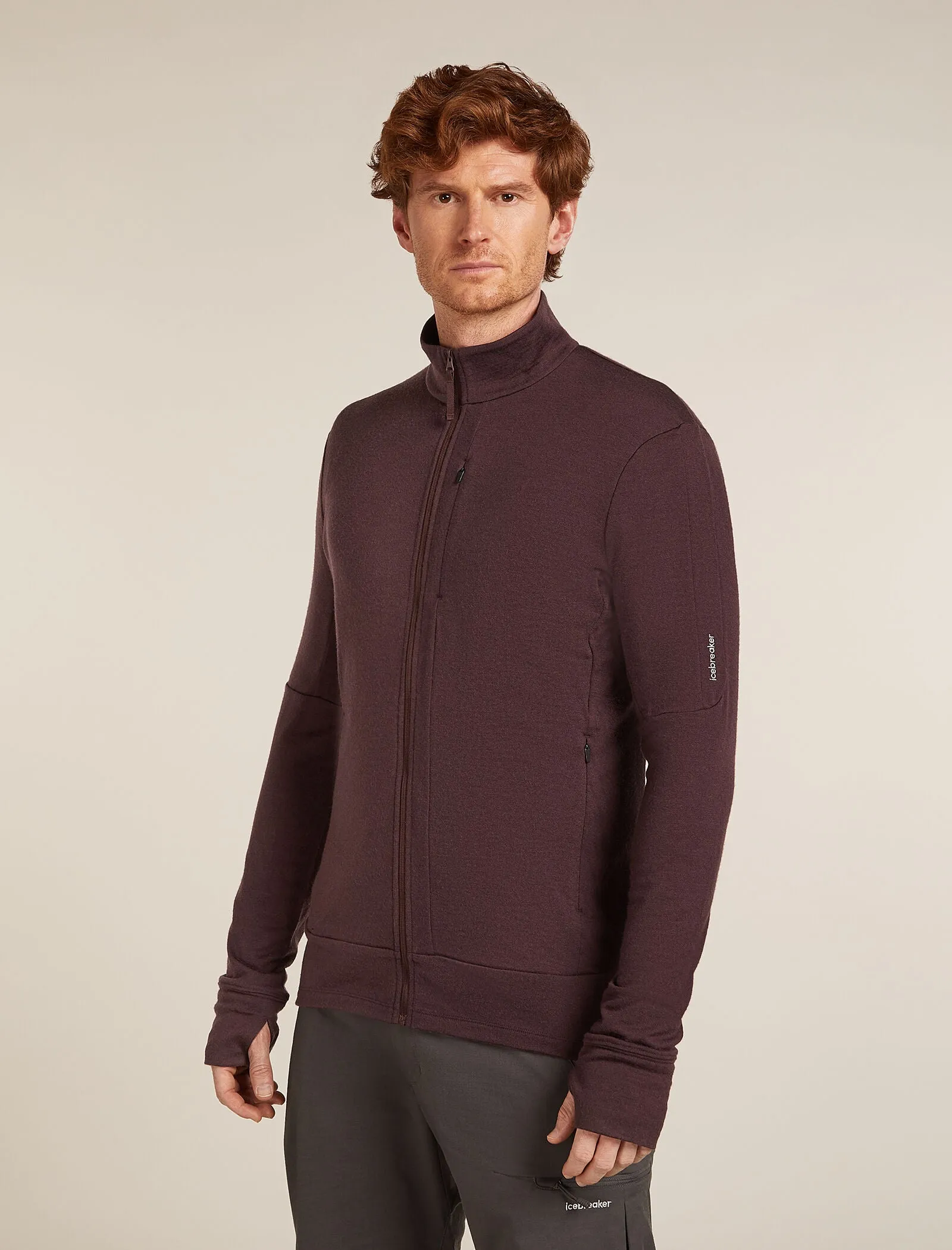 Men's Merino 260 Quantum Long Sleeve Zip Jacket sold by Icebreaker