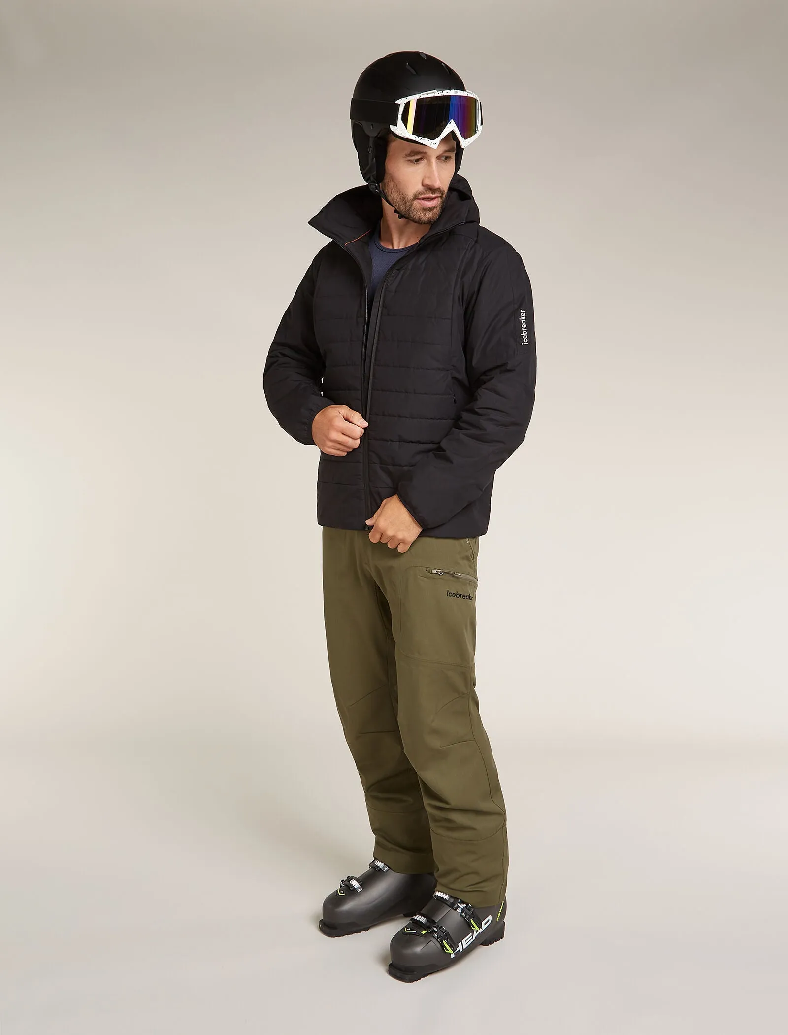 Men's Merino Blend 260 ZoneKnit™ Seamless Long Sleeve Crewe Thermal Top sold by Icebreaker product image thumbnail 4