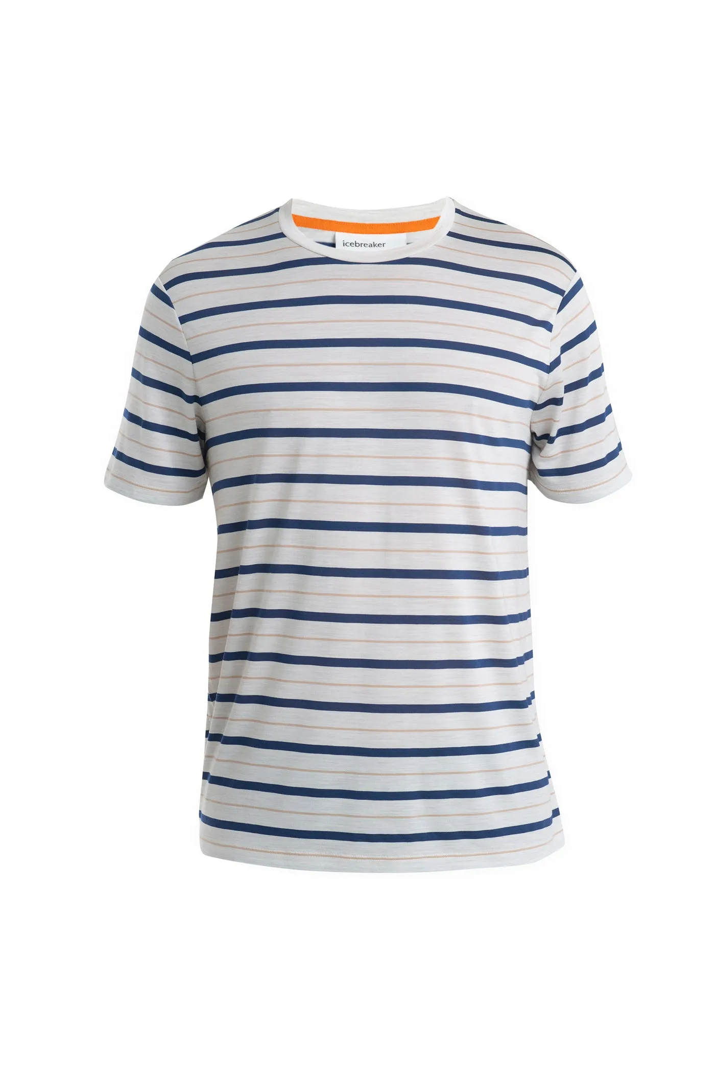 Men's Merino Blend Wave T-Shirt Stripe sold by Icebreaker product image thumbnail 5