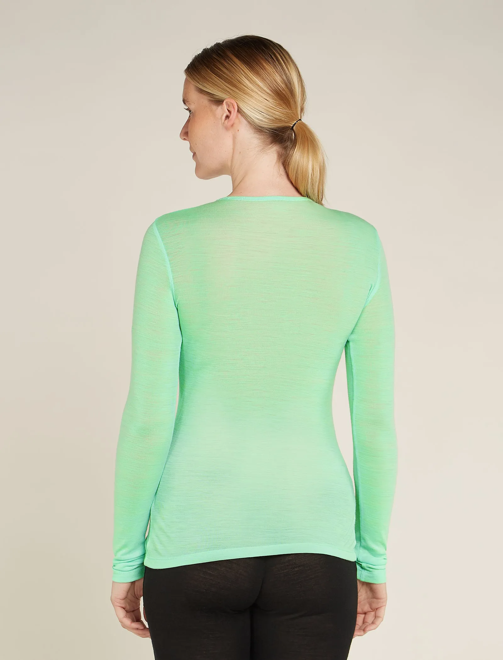Women's Merino 175 Everyday Long Sleeve Crewe Thermal Top sold by Icebreaker product image thumbnail 3