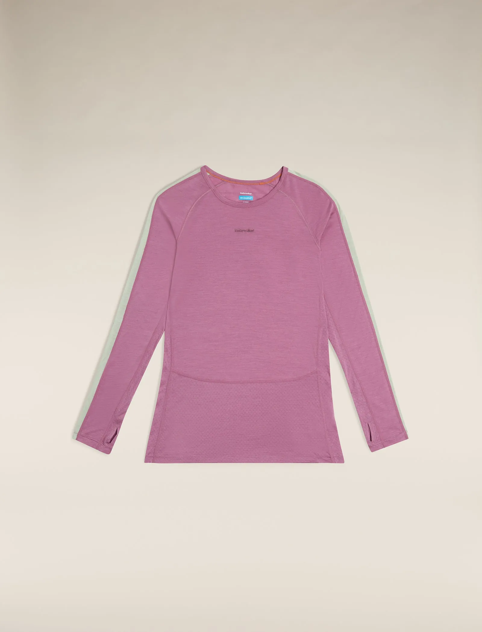 Women's 125 ZoneKnit™ Long Sleeve Crewe Thermal Top sold by Icebreaker product image thumbnail 2
