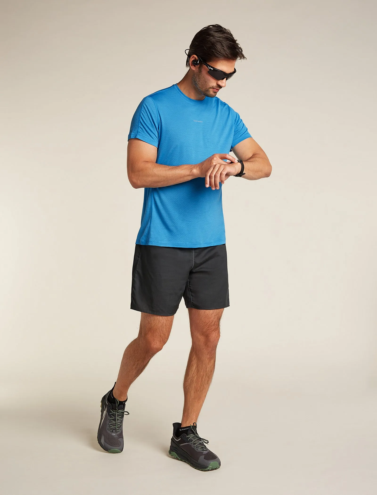 Men's Merino Blend 125 Cool-Lite™ Speed Short Sleeve T-Shirt sold by Icebreaker product image thumbnail 4