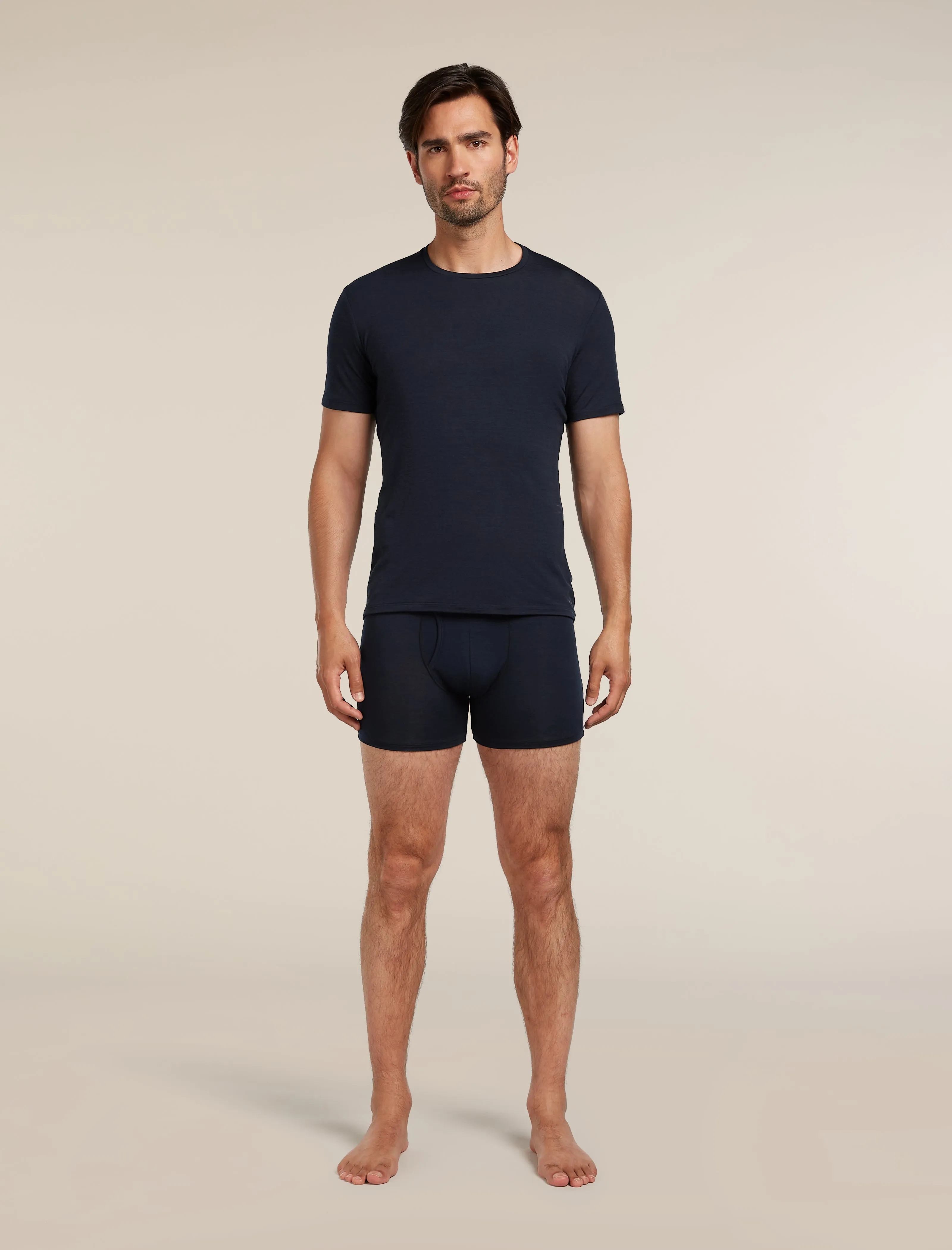Men's Merino 150 Anatomica Short Sleeve Crewe Top sold by Icebreaker product image thumbnail 3