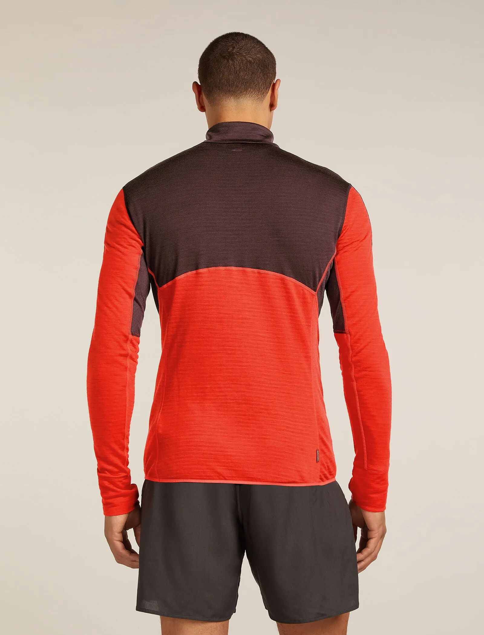 Men's Merino Blend 200 Realfleece™ Descender Long Sleeve Half Zip Top sold by Icebreaker product image thumbnail 2