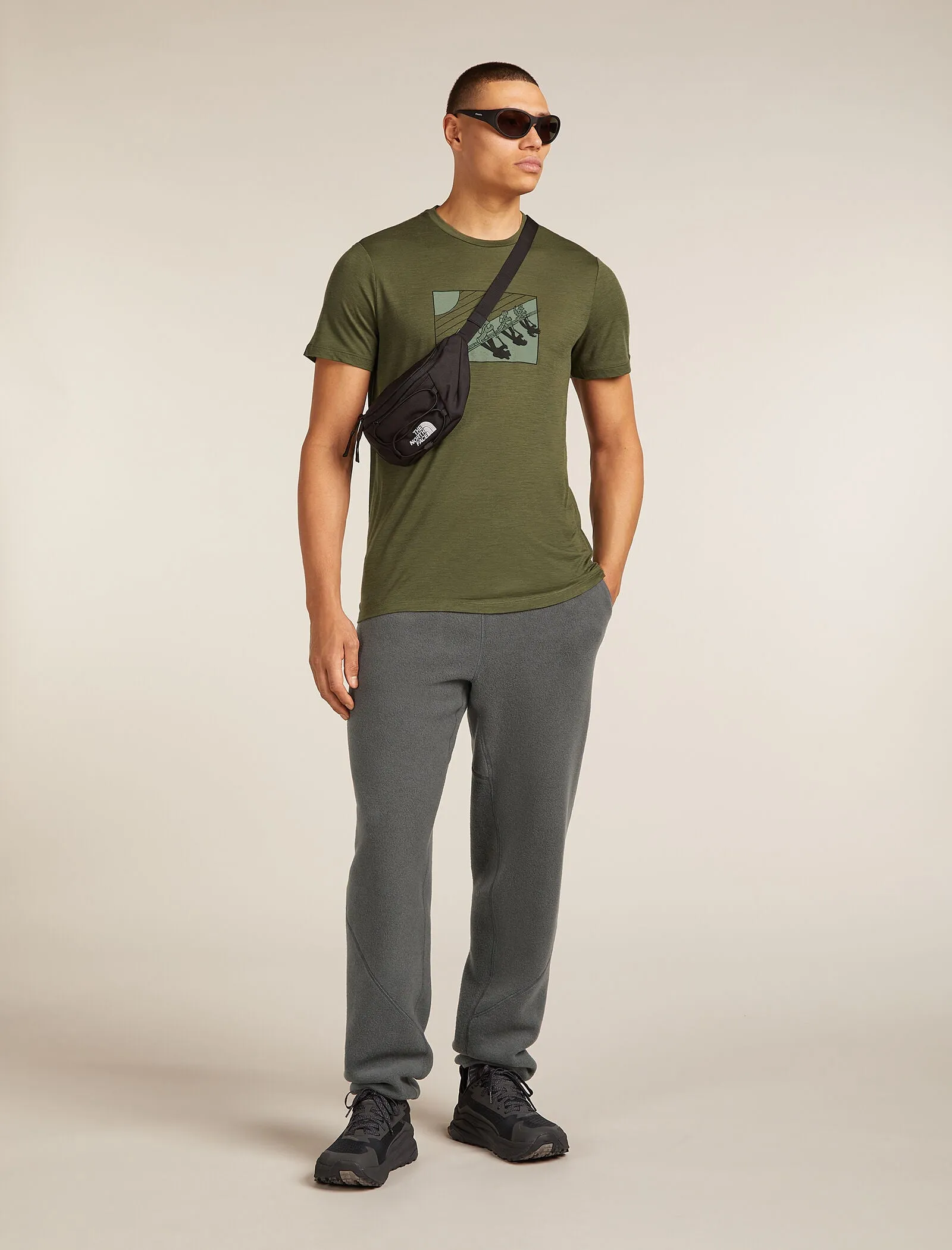 Men's Merino 150 Tech Lite Short Sleeve T-Shirt In The Wild sold by Icebreaker product image thumbnail 4