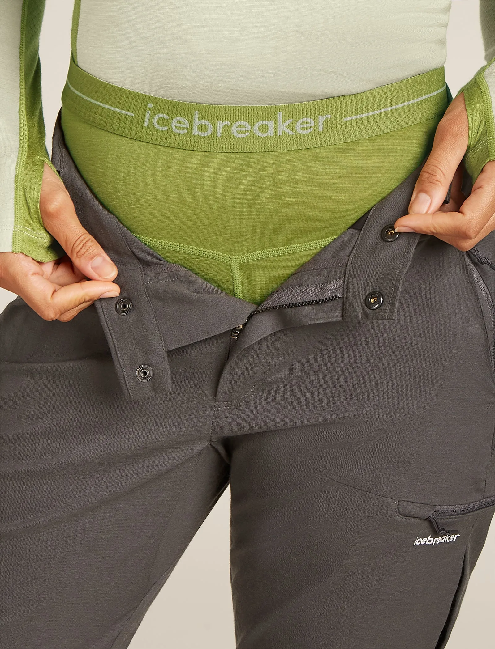 Women's Merino Blend 125 ZoneKnit™ Thermal Leggings sold by Icebreaker product image thumbnail 4