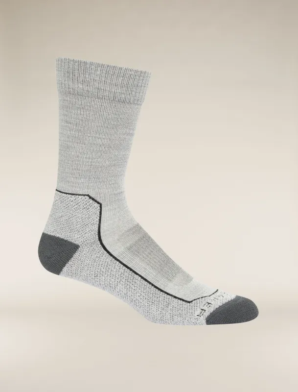 Men's Merino Hike+ Light Crew Socks sold by Icebreaker