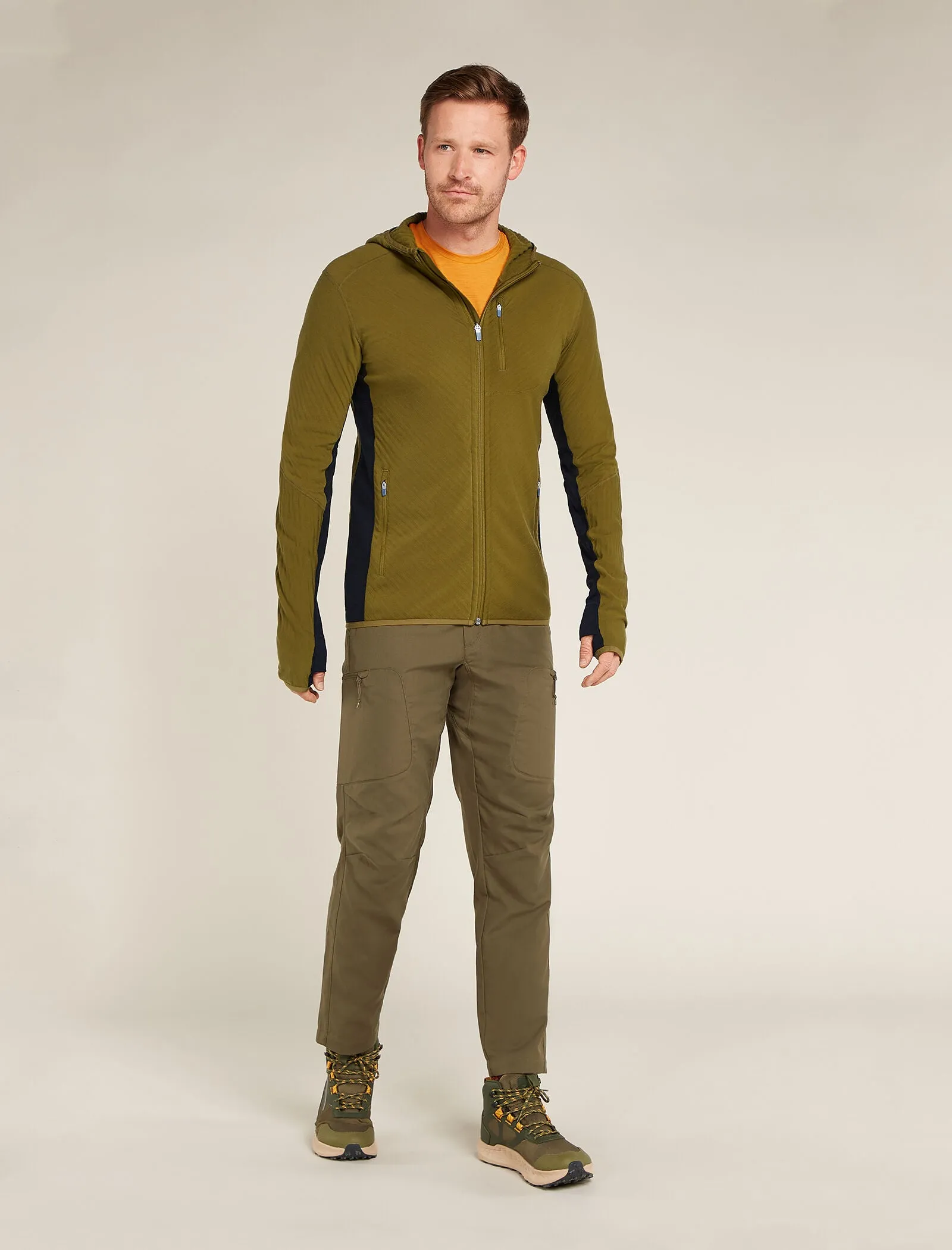 Men's Descender Long Sleeve Zip Hoodie sold by Icebreaker product image thumbnail 3