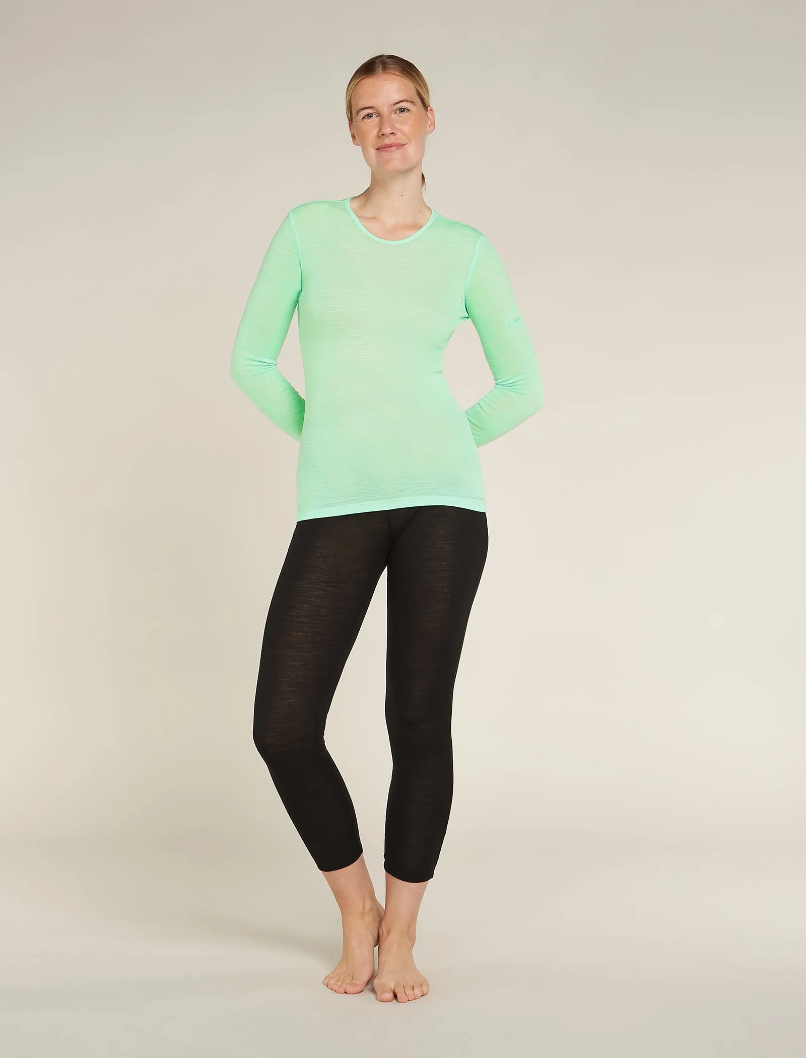 Women's Merino 175 Everyday Long Sleeve Crewe Thermal Top sold by Icebreaker product image thumbnail 4