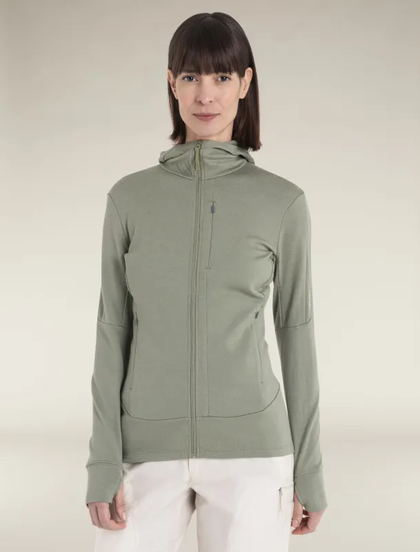 Women's Merino 260 Quantum Long Sleeve Zip Hoodie sold by Icebreaker