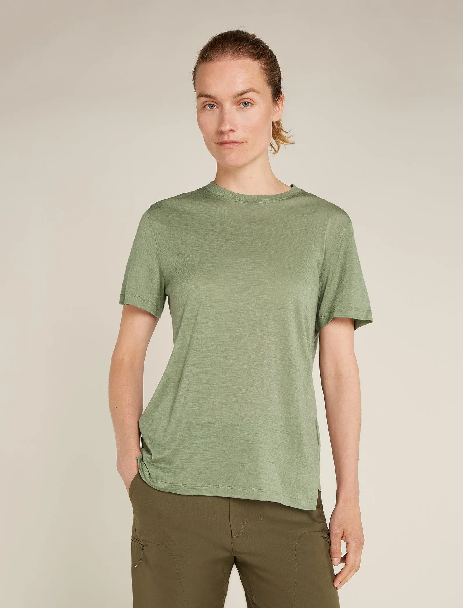 Women's Merino 150 Tech Lite Short Sleeve Relaxed T-Shirt sold by Icebreaker