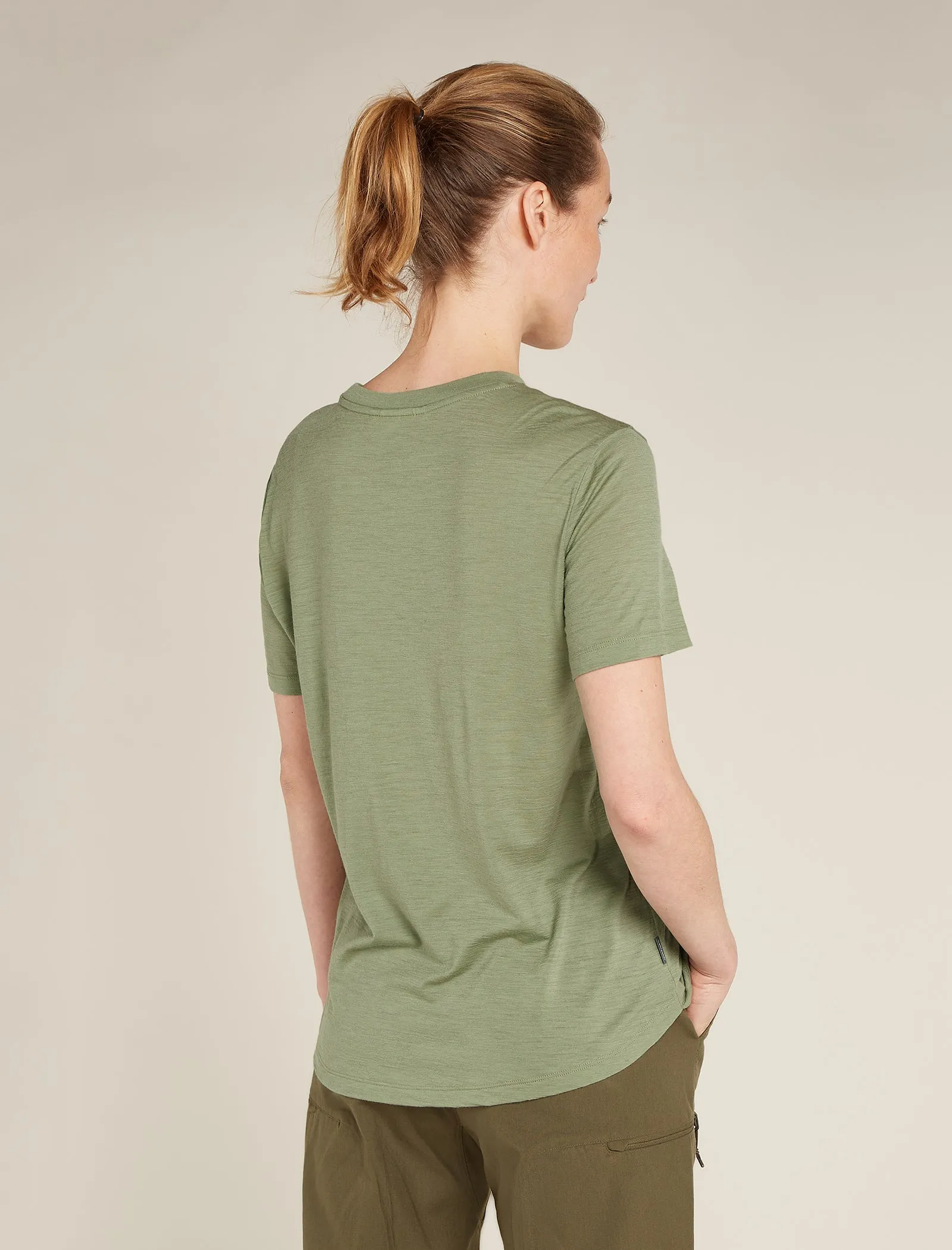 Women's Merino 150 Tech Lite Short Sleeve Relaxed T-Shirt sold by Icebreaker product image thumbnail 2