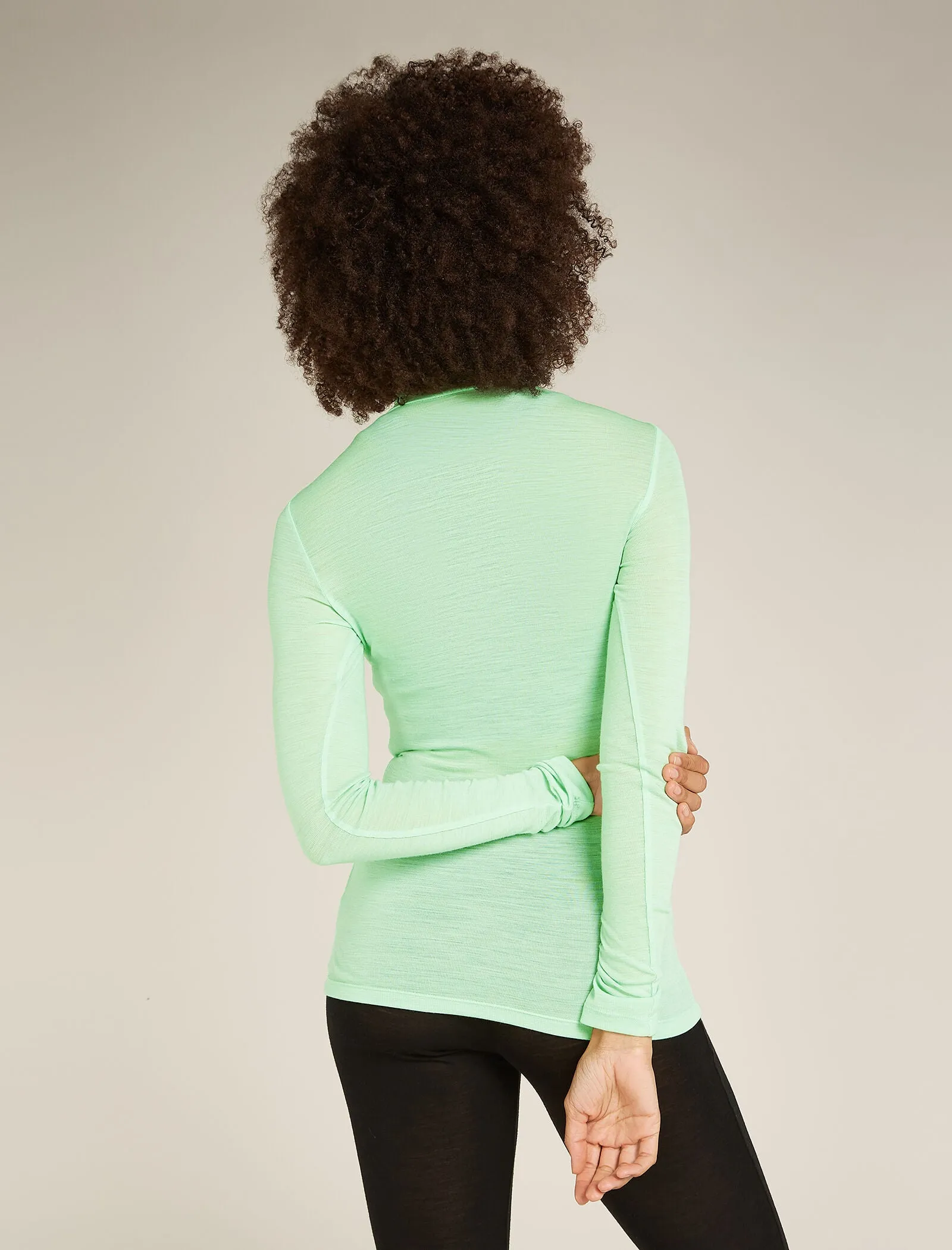 Women's Merino 175 Everyday Long Sleeve Half Zip Thermal Top sold by Icebreaker product image thumbnail 2