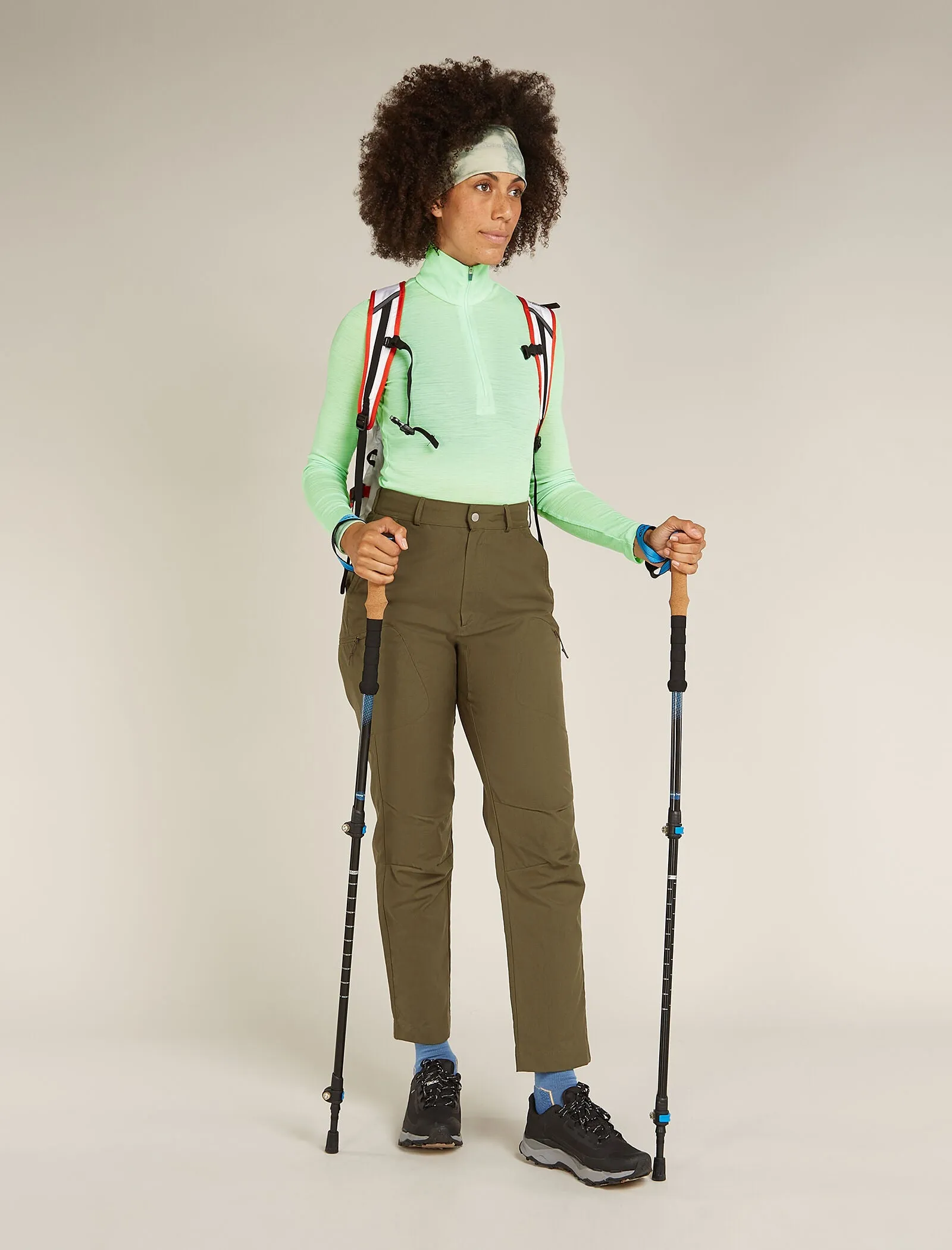 Women's Merino 175 Everyday Long Sleeve Half Zip Thermal Top sold by Icebreaker product image thumbnail 4