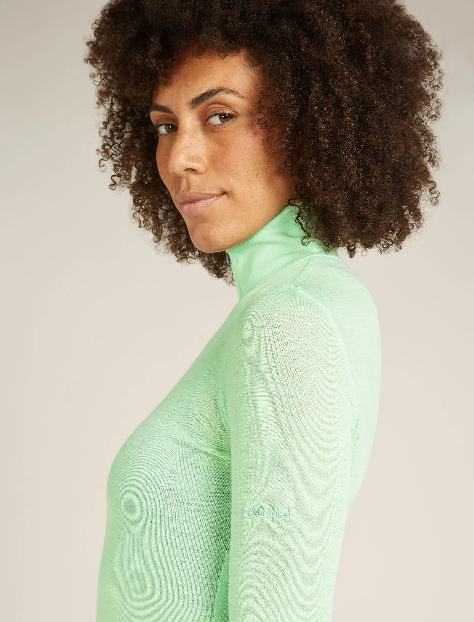 Women's Merino 175 Everyday Long Sleeve Half Zip Thermal Top sold by Icebreaker product image thumbnail 5